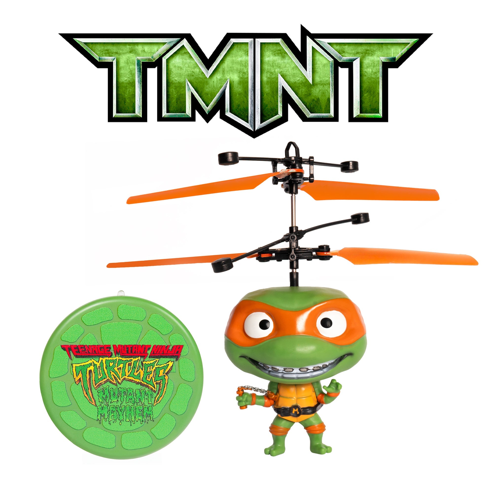  HobbyTron TMNT Mutant Mayhem Michelangelo Big Head UFO - Default Title - Bonton