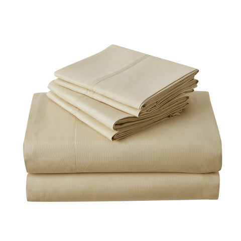 Kathy Ireland 4 Piece Brushed Microfiber Sheet Set