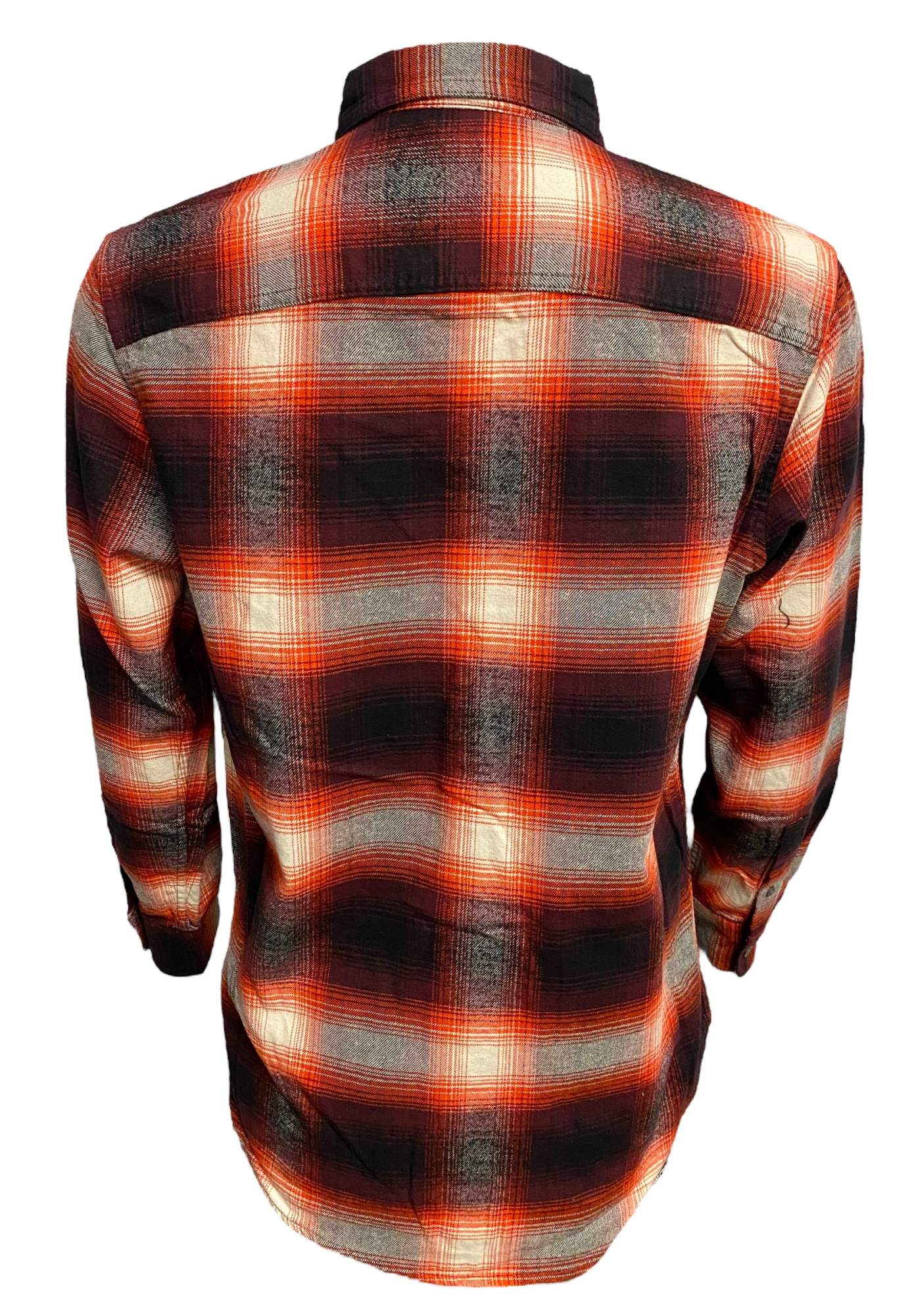  Calvin Klein Long Sleeves Iconic Patch Flannel Shirt - Winetasting - Bonton