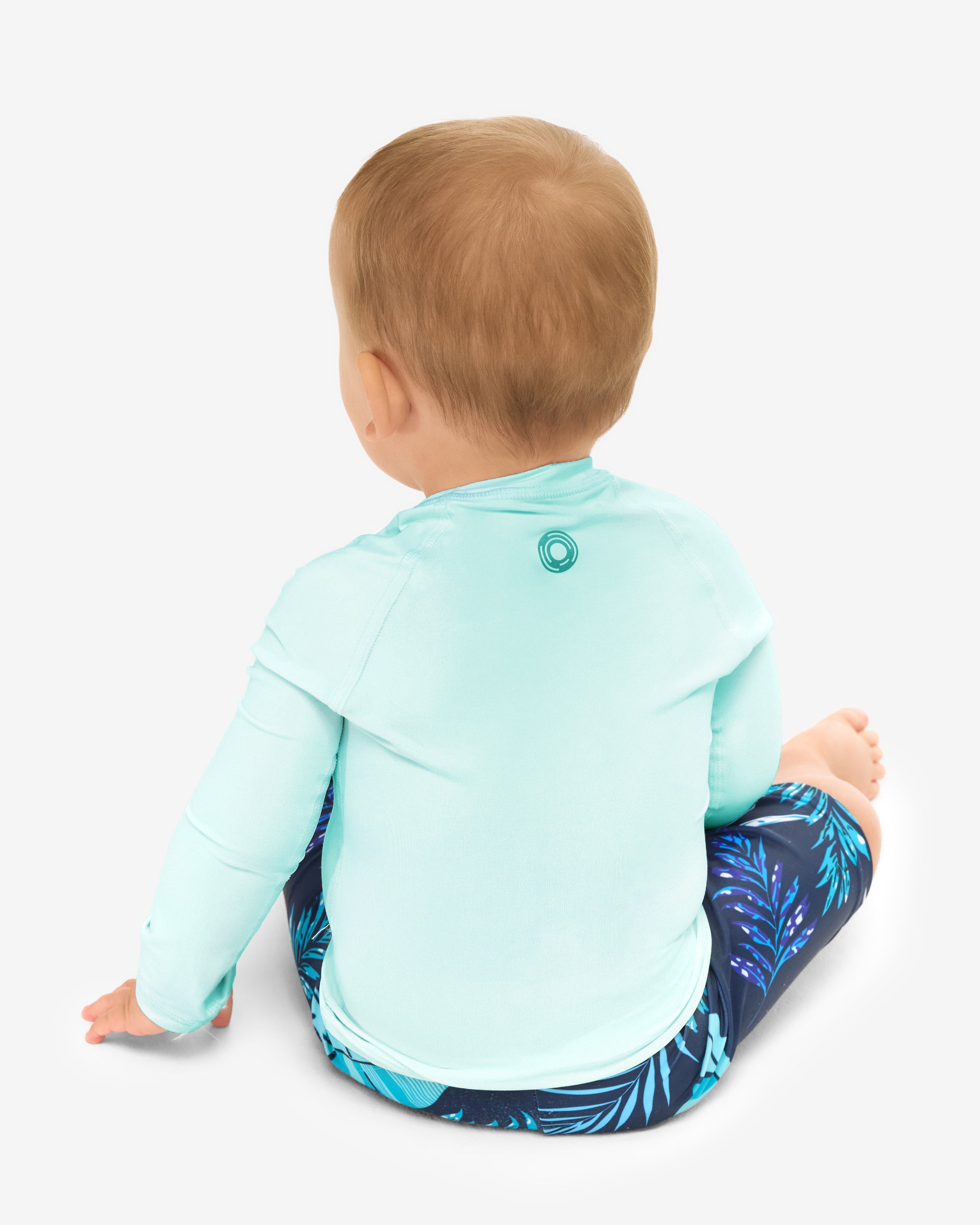  BloqUV BABY'S CREW NECK TOP (1005B) - Mint - Bonton