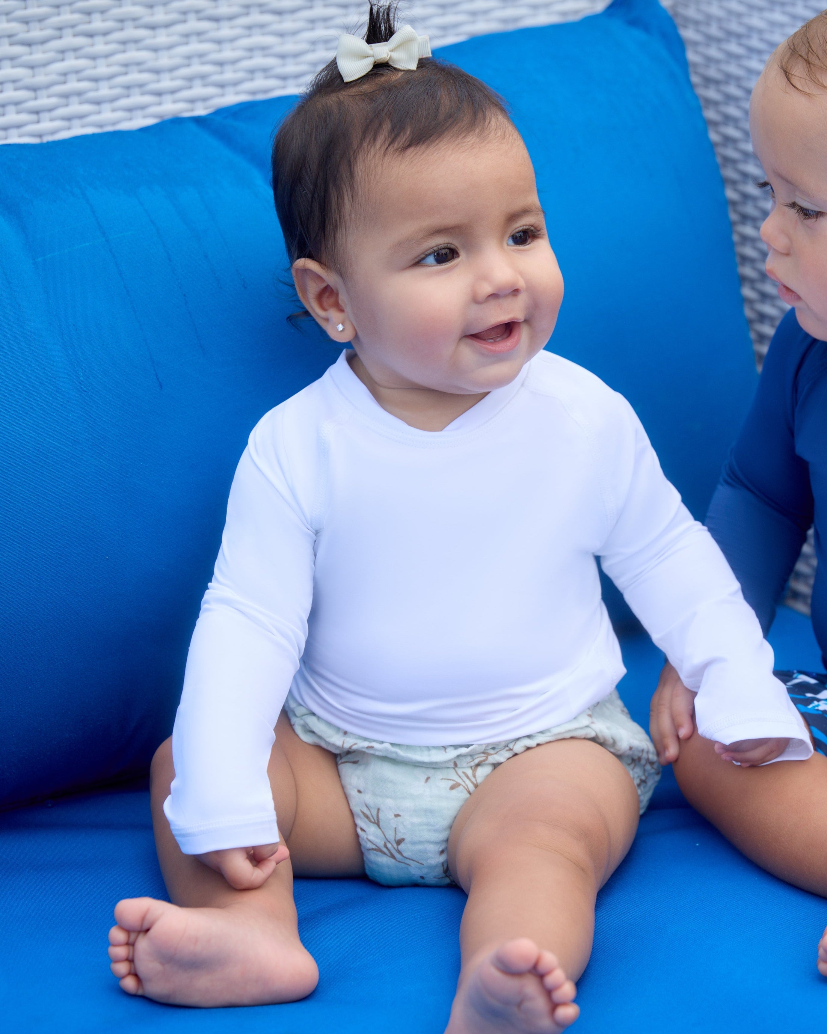  BloqUV BABY'S CREW NECK TOP (1005B) - Mint - Bonton
