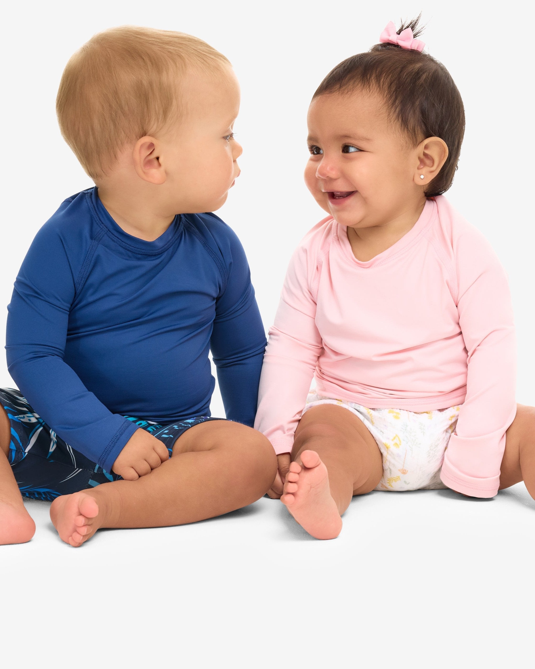  BloqUV BABY'S CREW NECK TOP (1005B) - Mint - Bonton