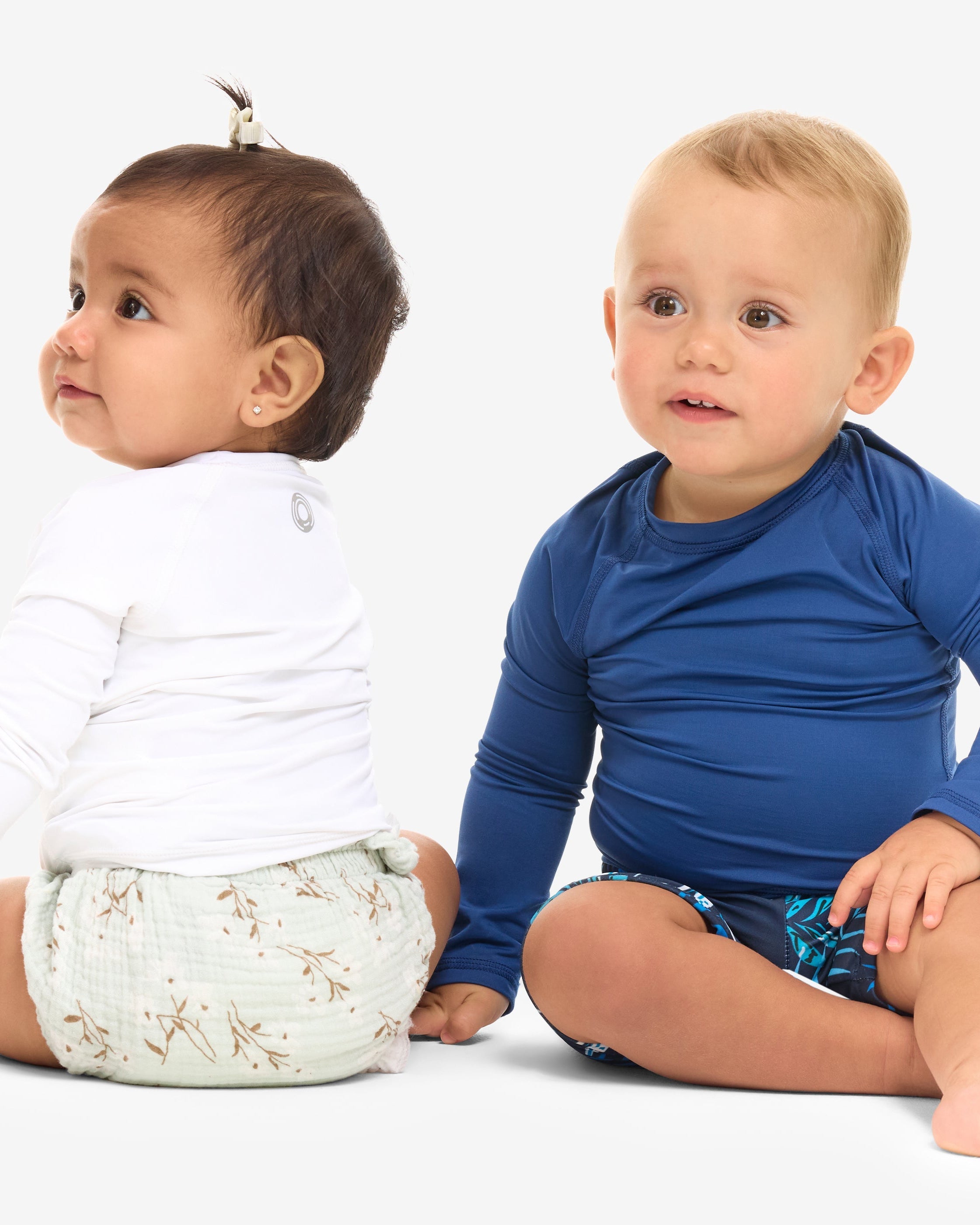  BloqUV BABY'S CREW NECK TOP (1005B) - Mint - Bonton