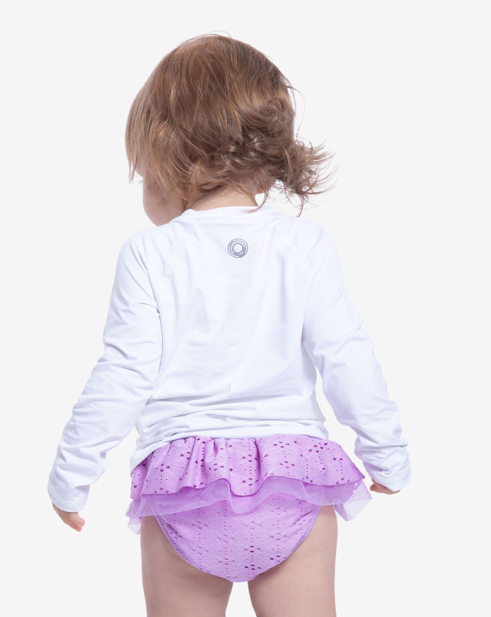 BloqUV TODDLER'S CREW NECK TOP (1005T) - Caribbean Blue - Bonton