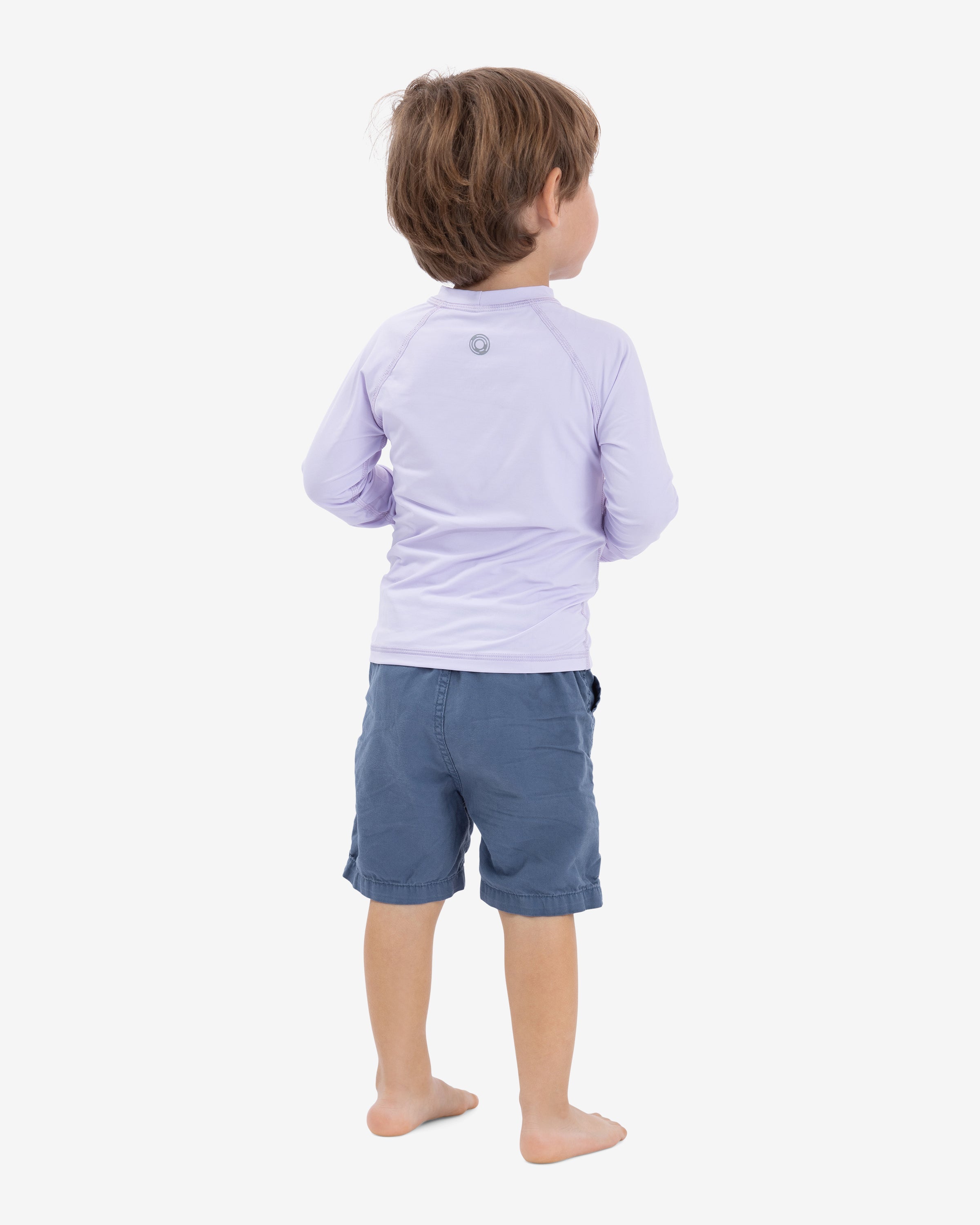  BloqUV TODDLER'S CREW NECK TOP (1005T) - Caribbean Blue - Bonton