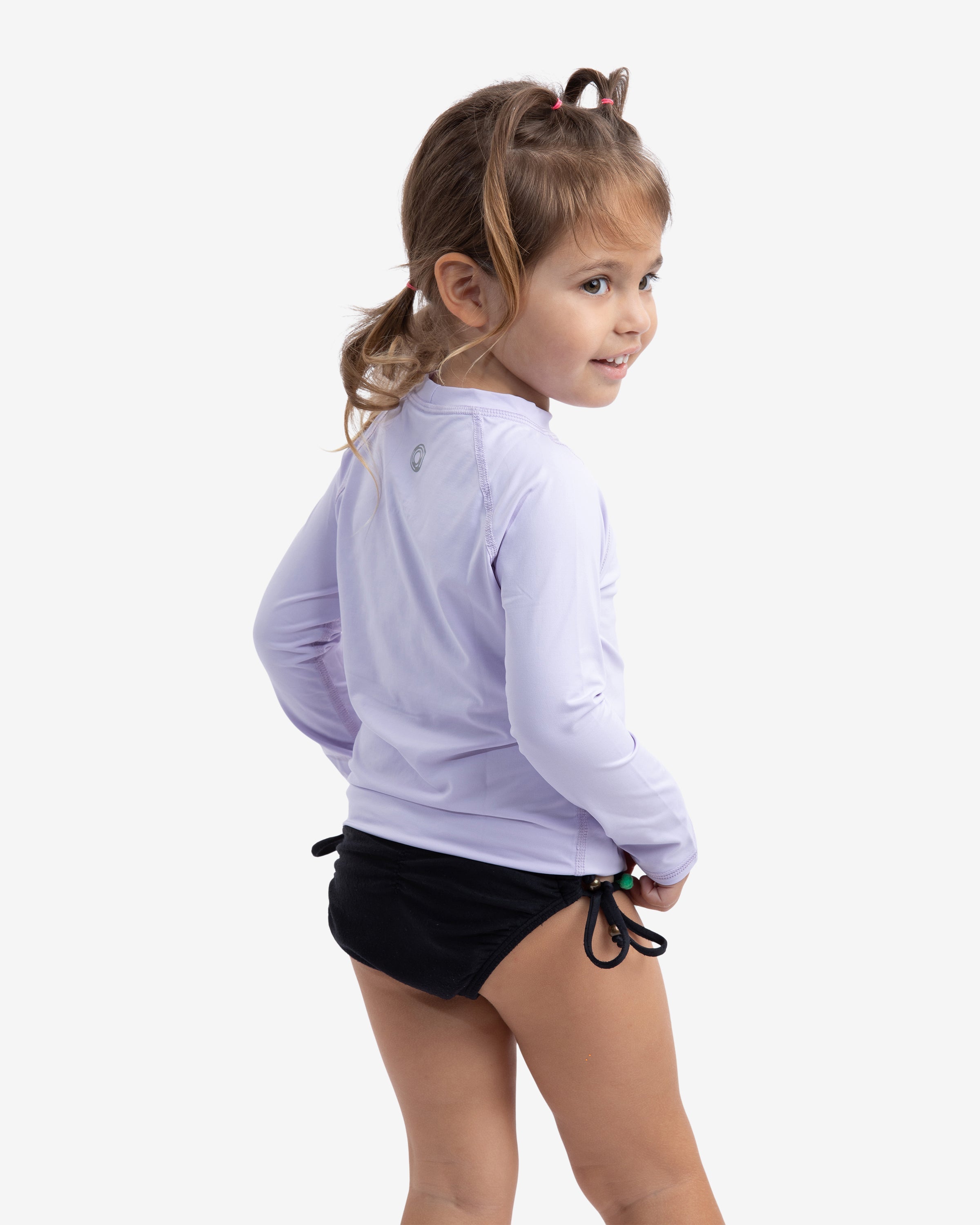  BloqUV TODDLER'S CREW NECK TOP (1005T) - Caribbean Blue - Bonton