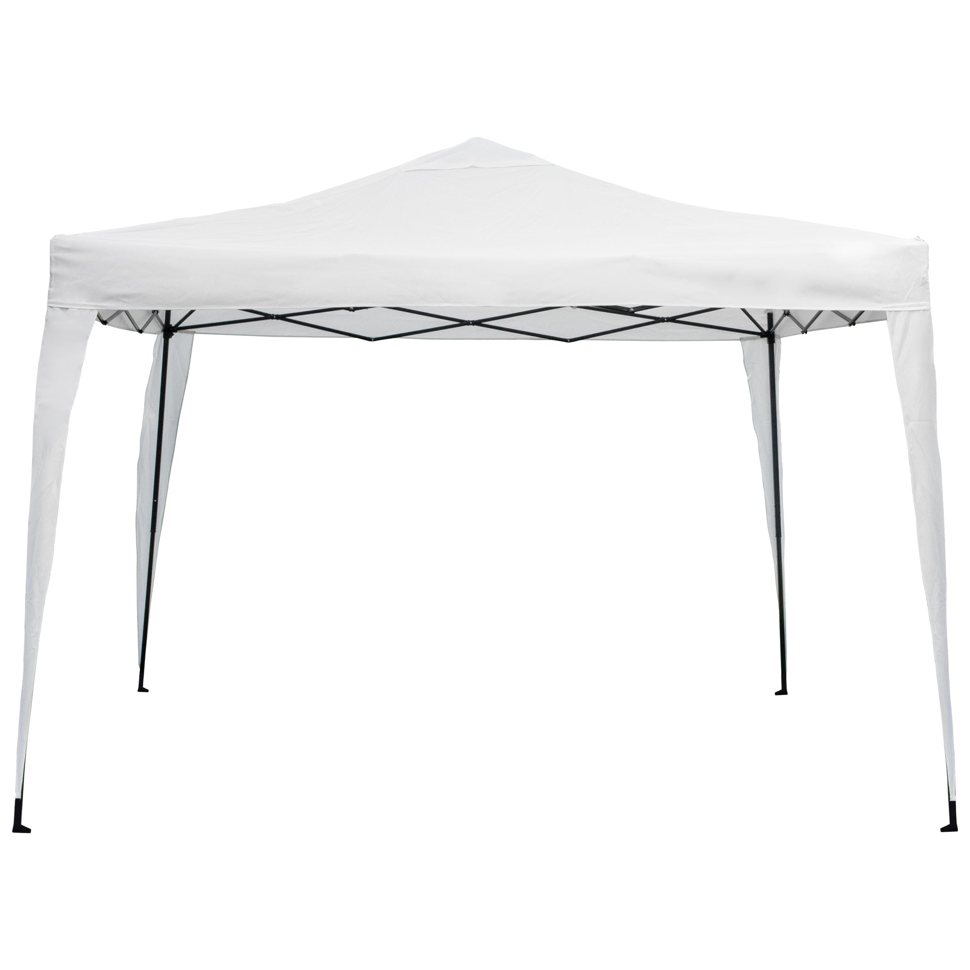  Pop-Up Outdoor Canopy Gazebo - White - Bonton