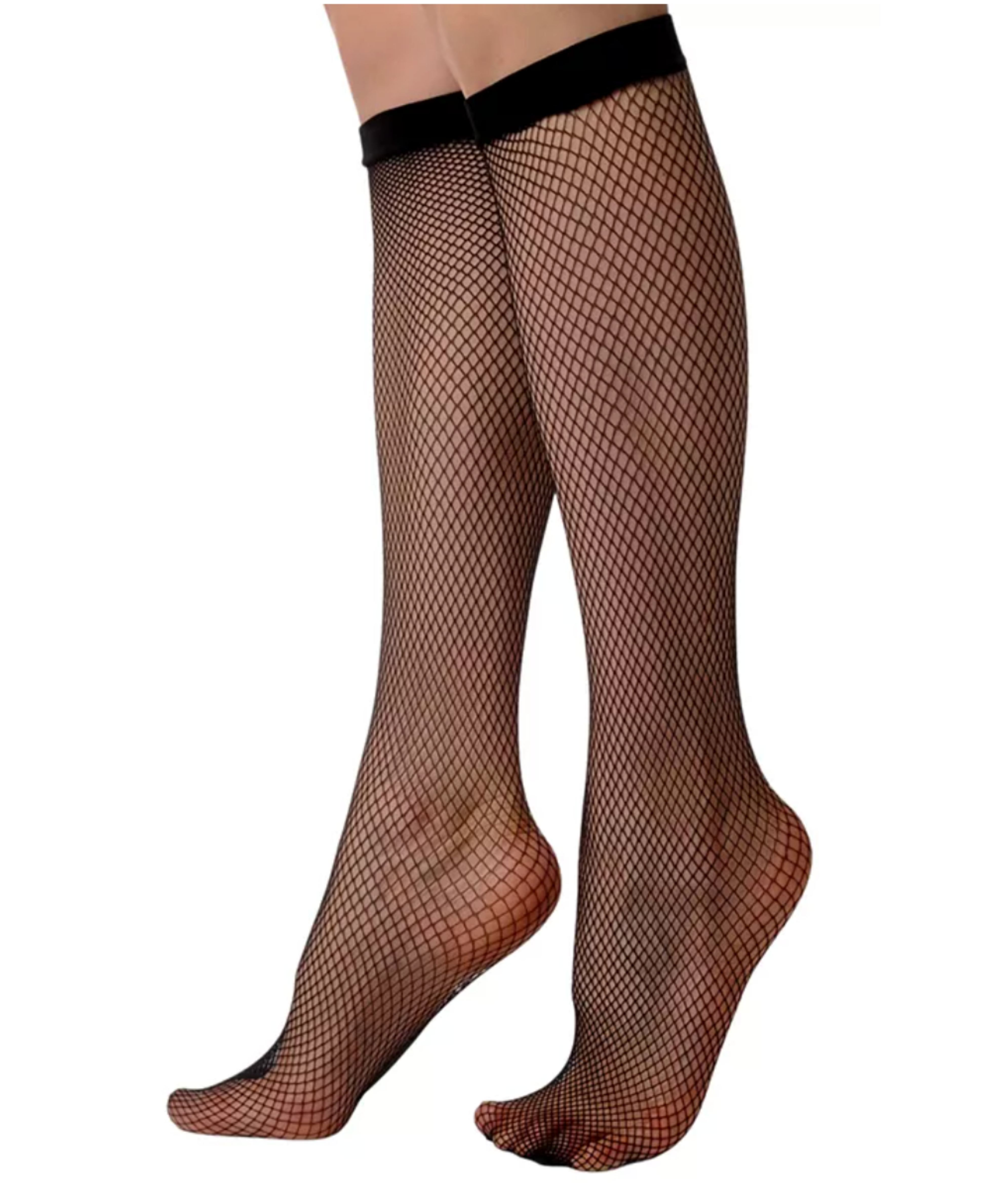  LECHERY LECHERY FISHNET KNEE-HIGHS - BLACK - Bonton