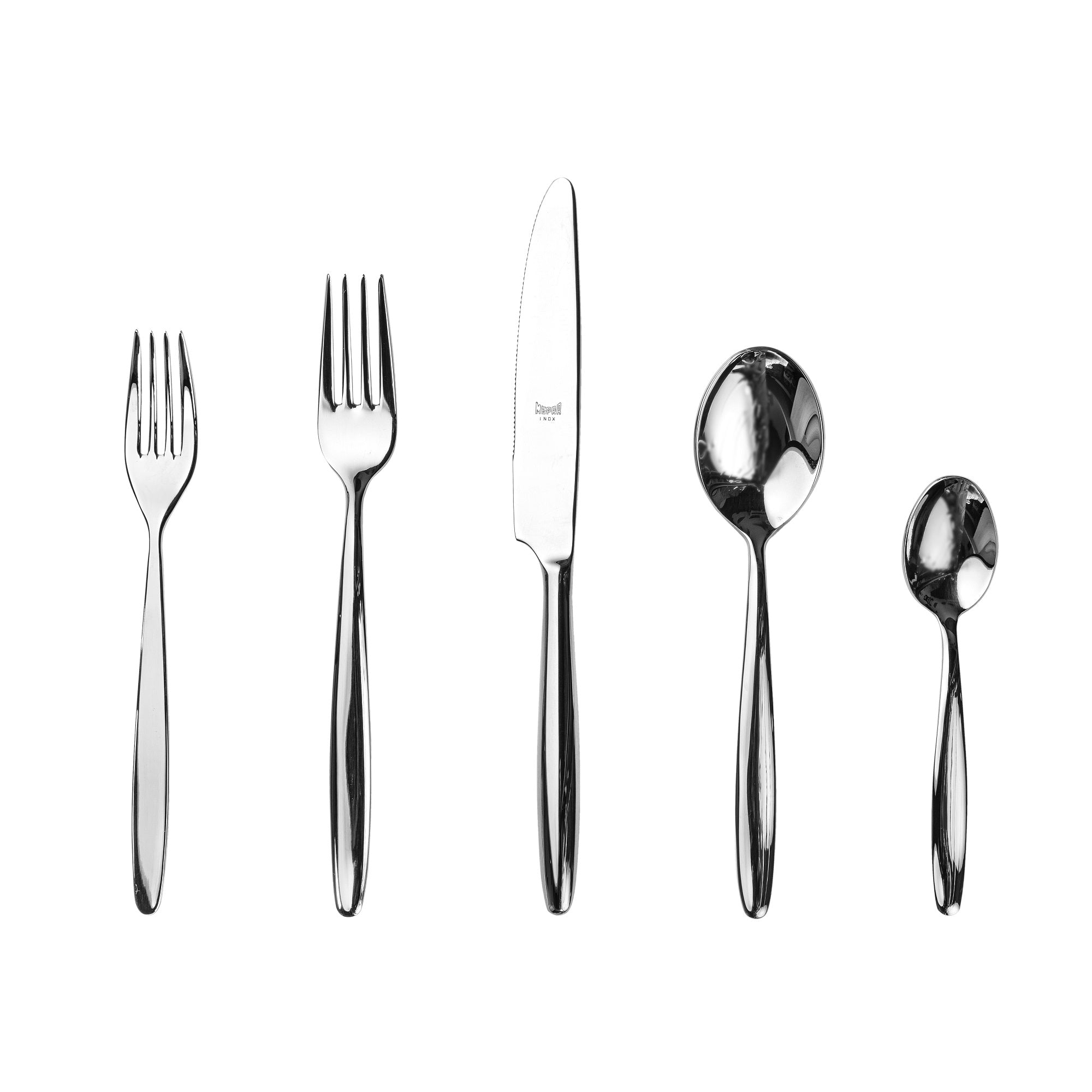  Mepra Acqua Flatware Set - Stainless Steel - Bonton