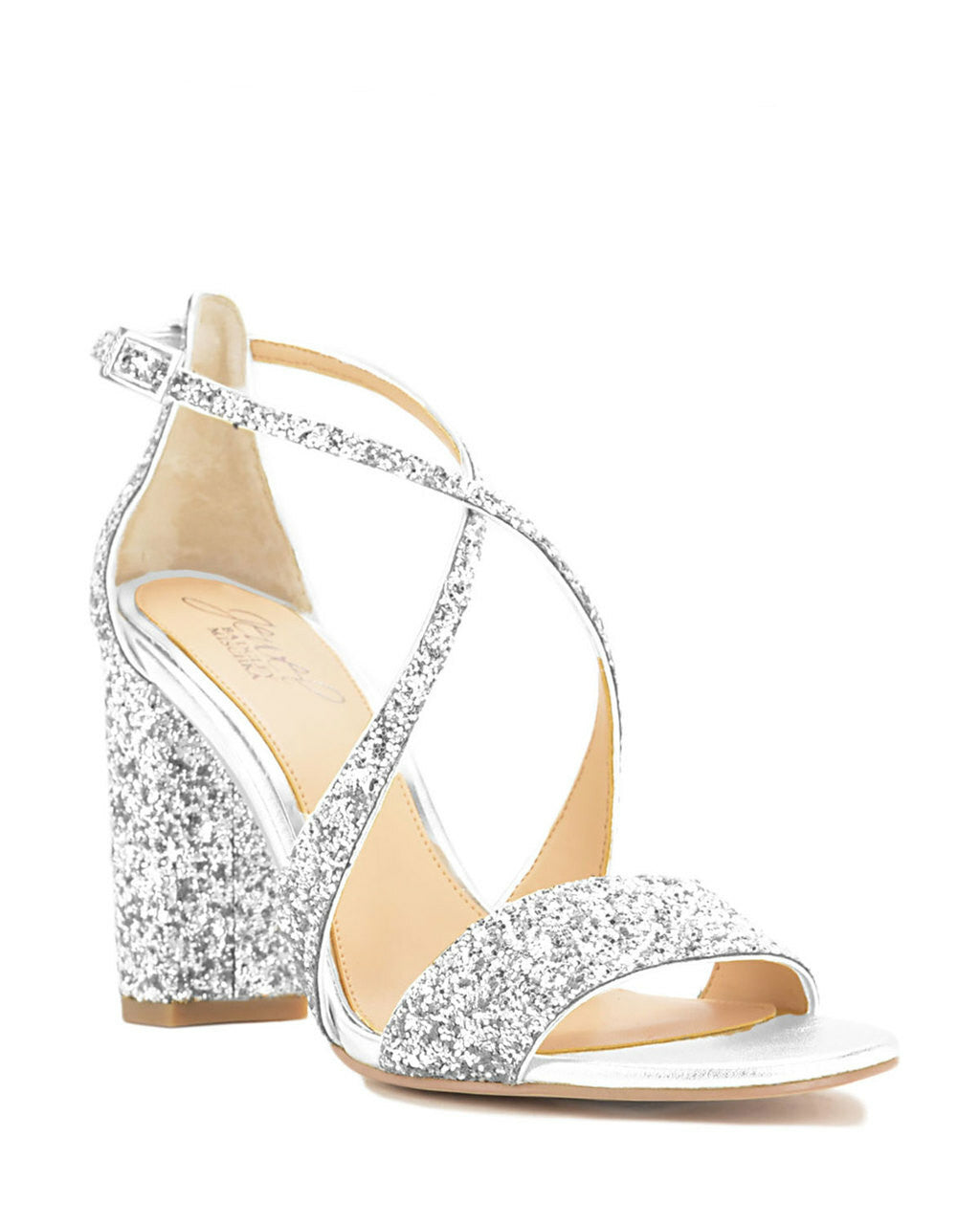  Jewel Badgley Mischka Cook Sandal - Silver - Bonton