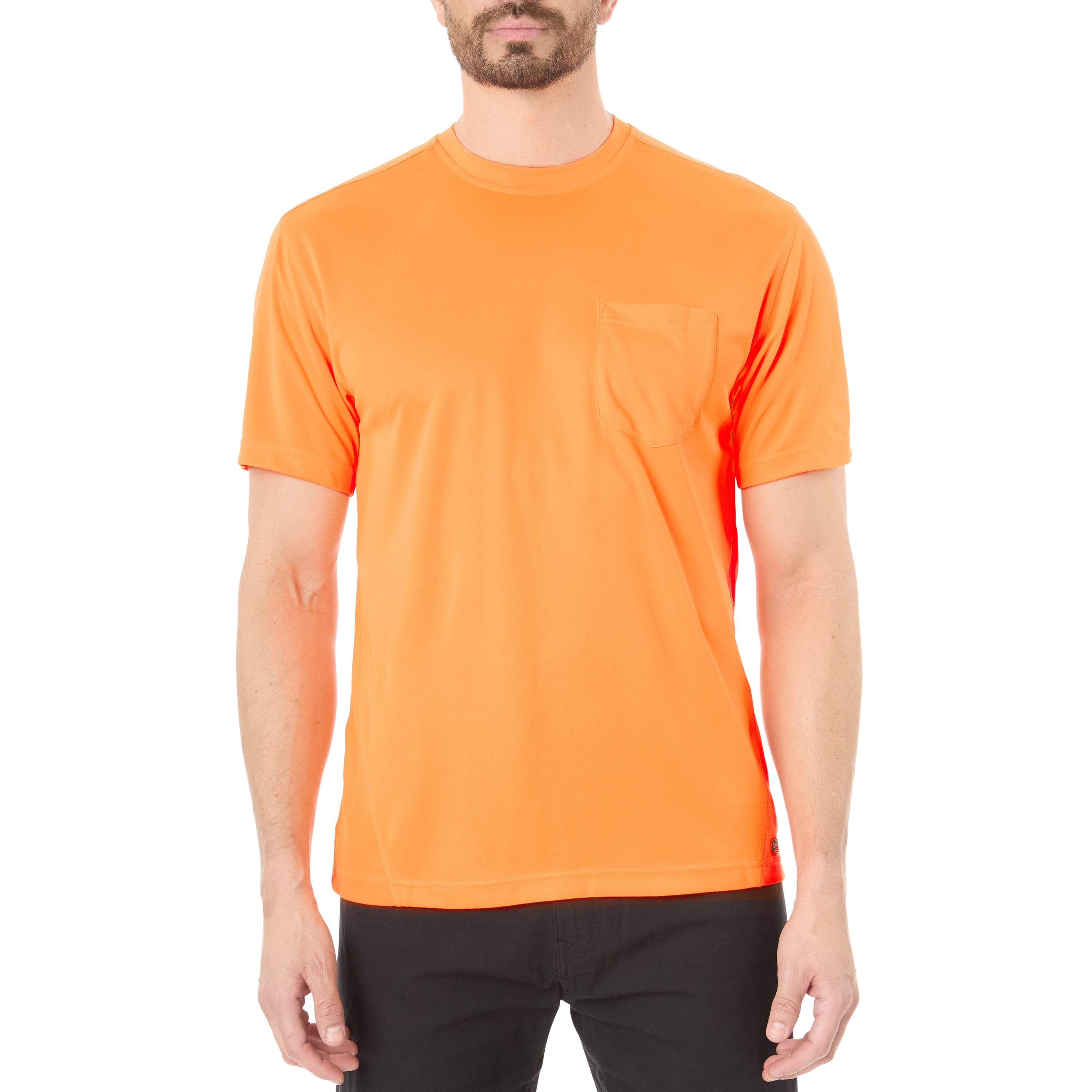  Smith's Workwear Performance Pocket Tee - Laser Orange - Bonton