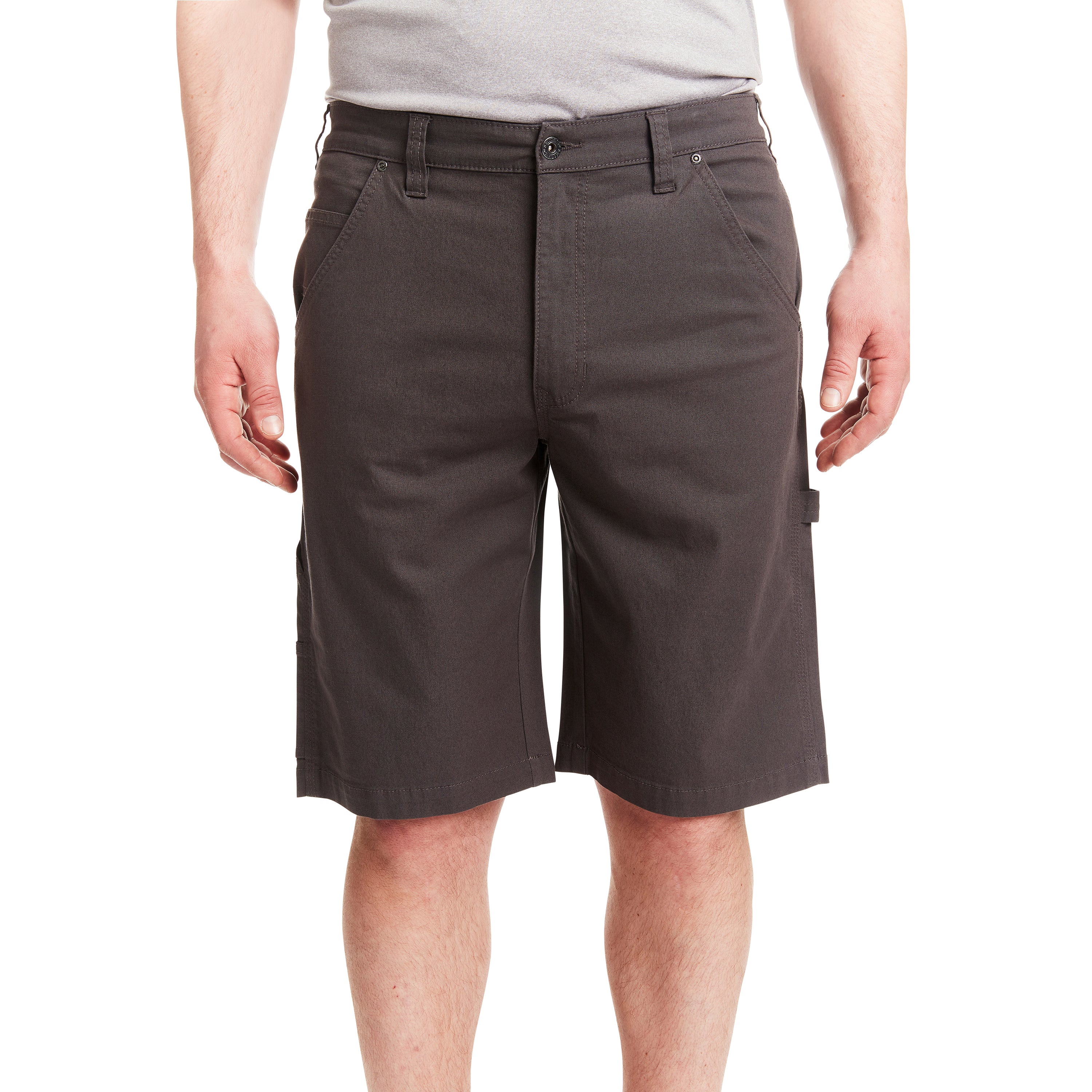  Smith's Workwear Stretch Duck Carpenter Short - Dark Grey - Bonton