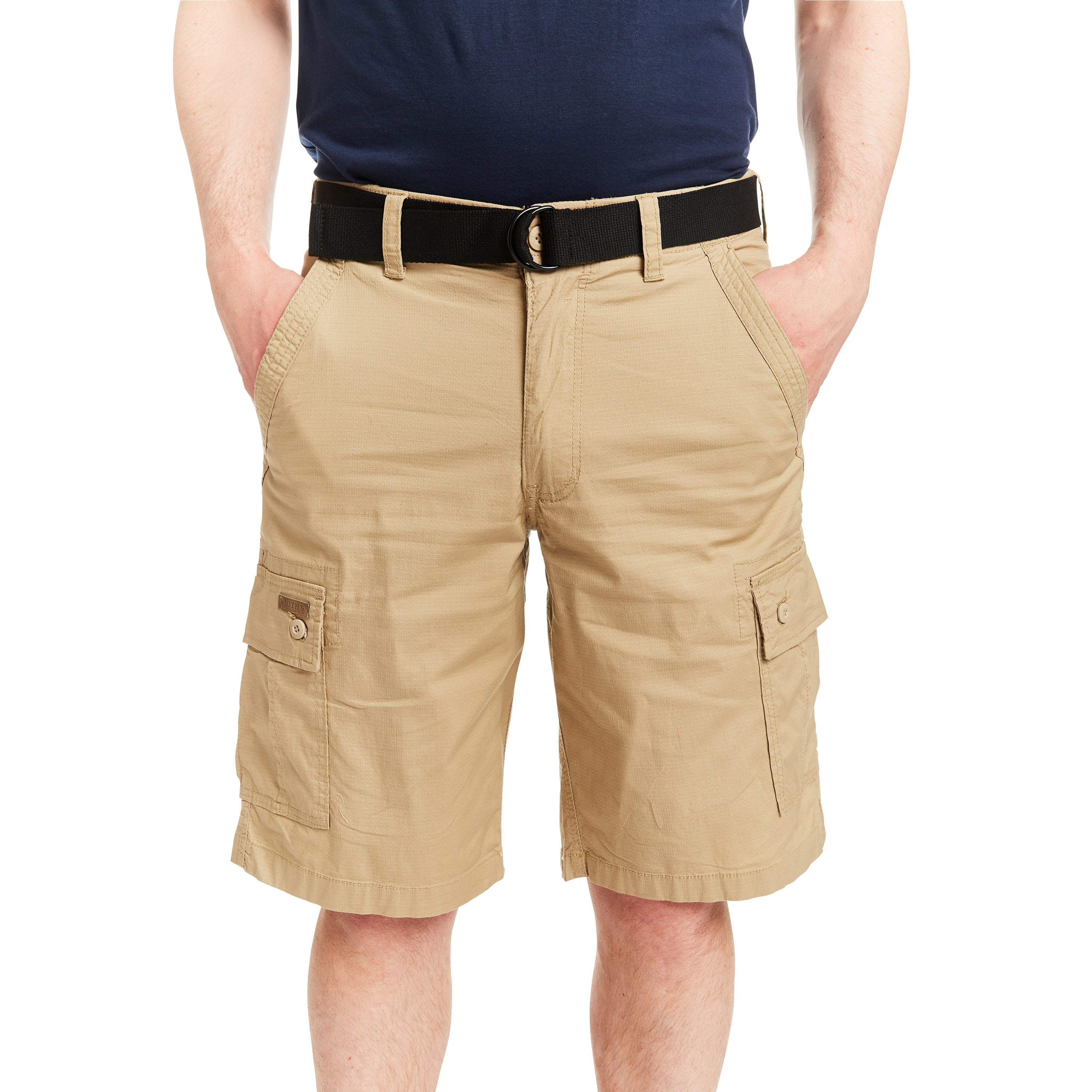  Smith's Workwear Mini Ripstop Cargo Short - Soft Khaki - Bonton