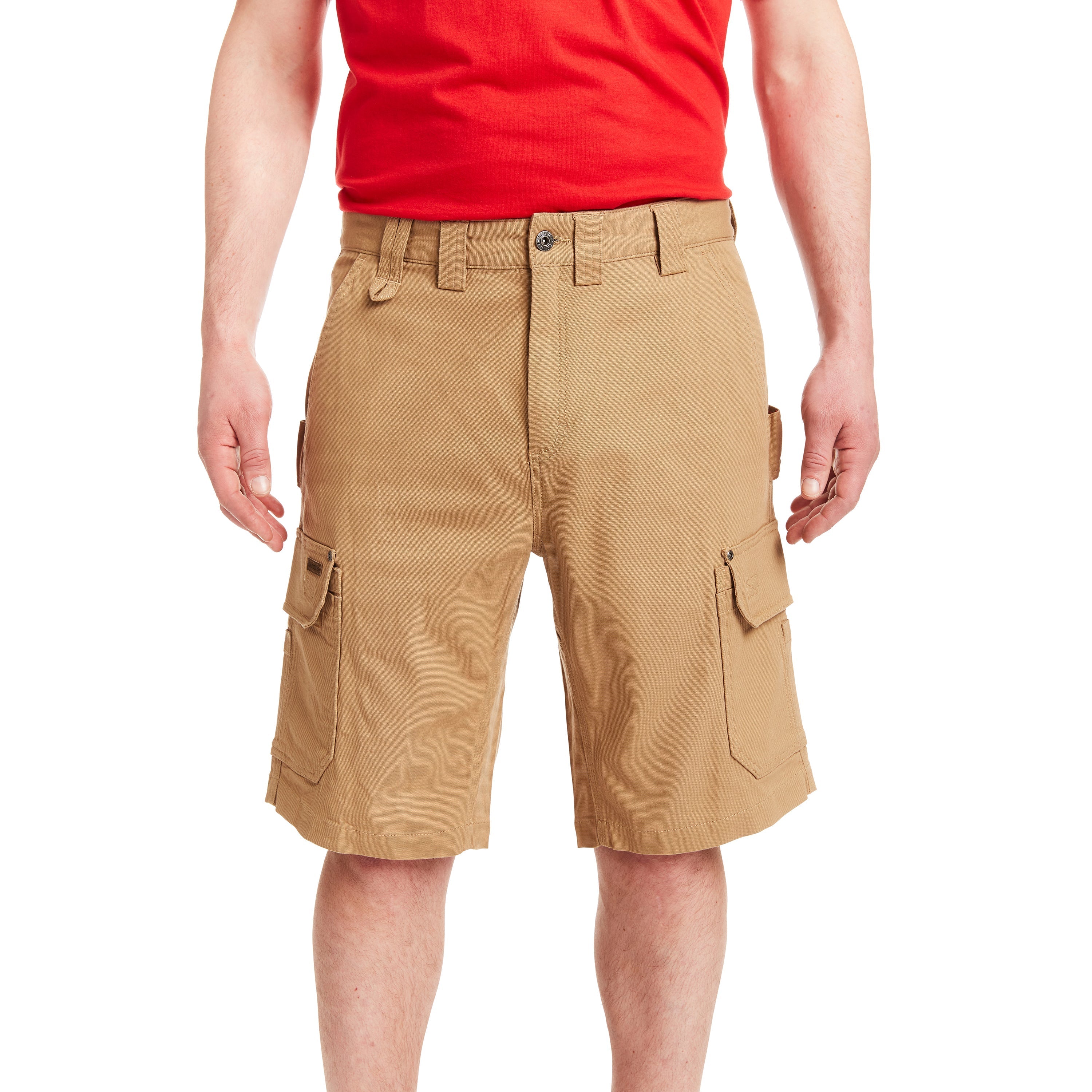  Smith's Workwear Stretch Cargo Utility Short - Khaki - Bonton