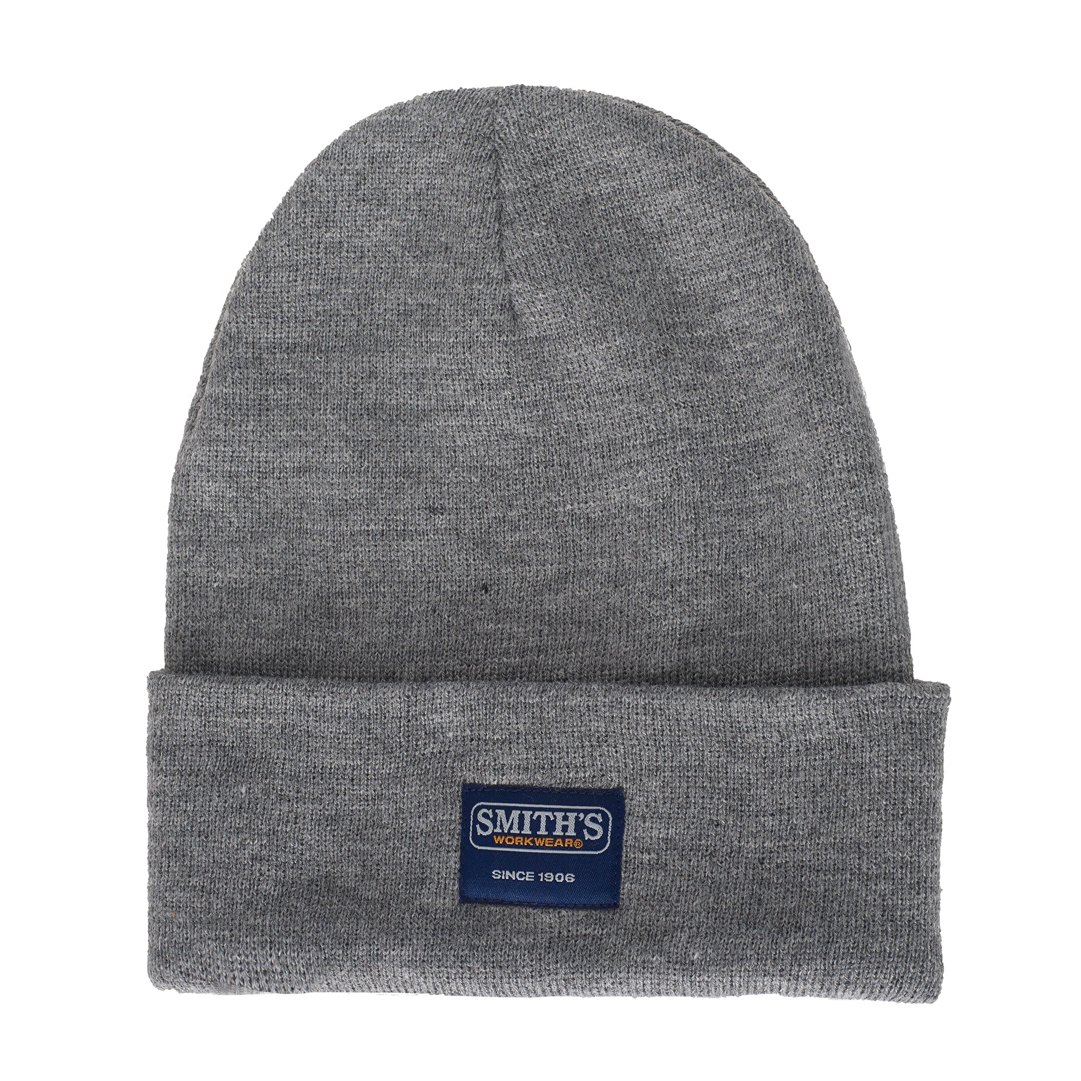  Smith's Workwear Pull-On Knit Hat - Grey Heather - Bonton