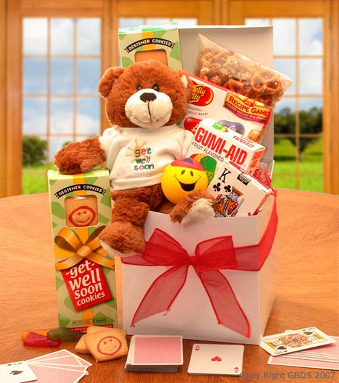  GBDS A Touch of Get Well Soon Sunshine  Sick care Package - Get well care package for sick friend - Multi - Bonton