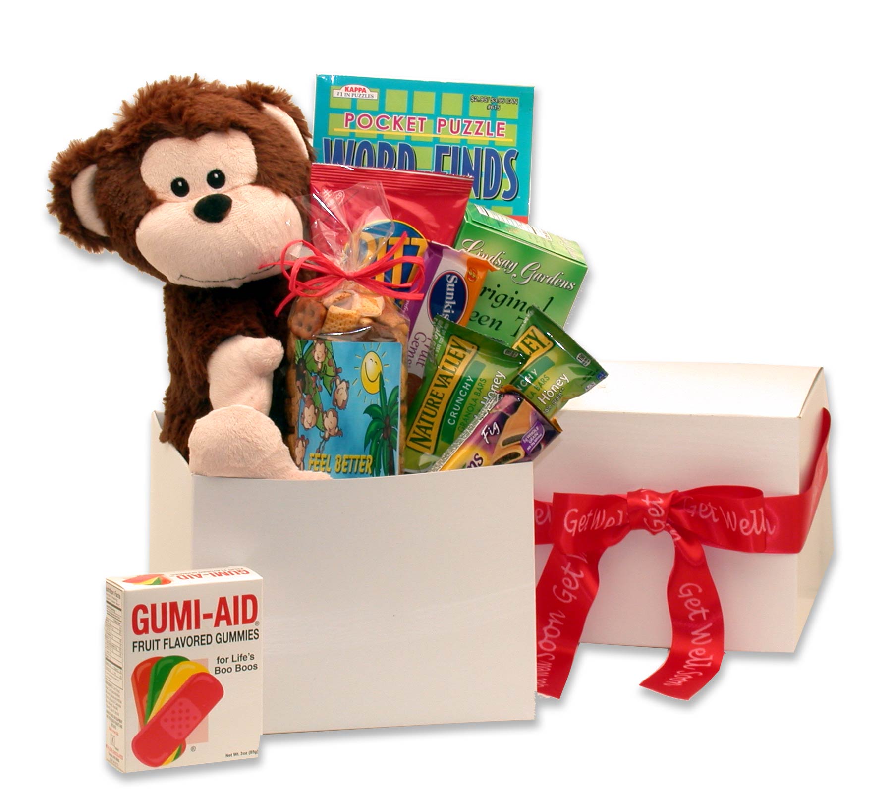  GBDS Hang In There Get Well Care Package - Sick care Package - Get well care package for sick friend - Multi - Bonton