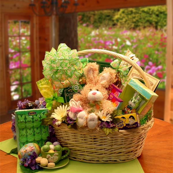  GBDS An Easter Festival Deluxe Gift Basket  - Easter Basket - Multi - Bonton