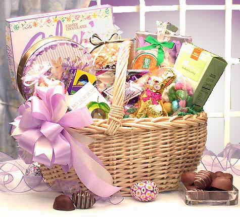  GBDS Deluxe Easter Gift Basket - Easter Basket - Multi - Bonton