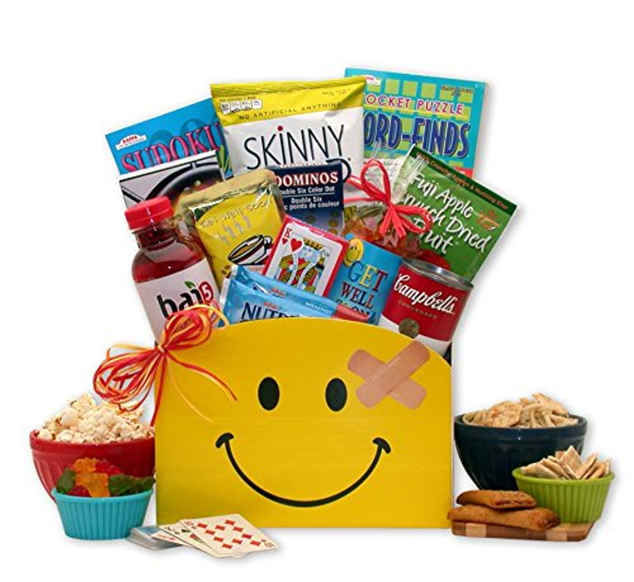  GBDS Smiles Across the Miles Get Well Gift Box - get well soon basket - get well soon gifts for women - get well soon gifts for men - Multi - Bonton