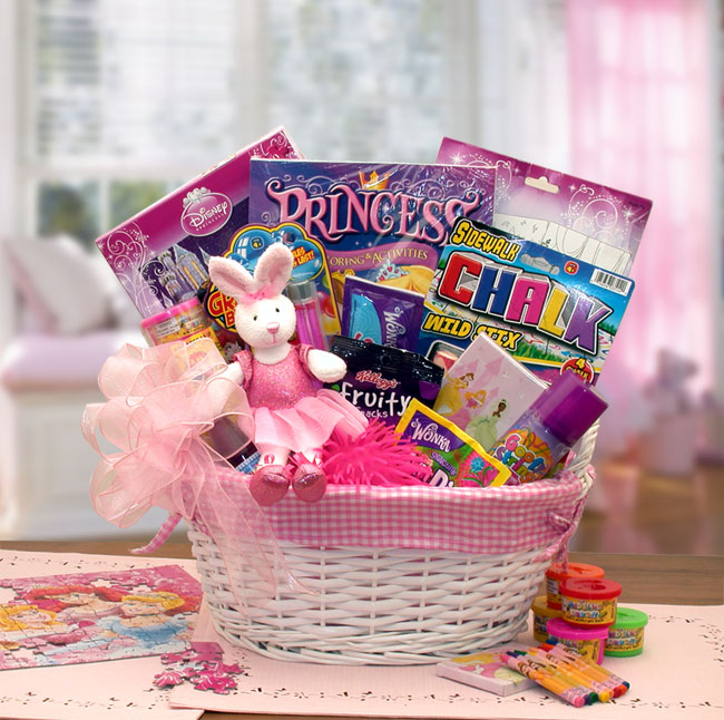  GBDS A Little Princess Gift Basket - Children's Gift Basket - Multi - Bonton