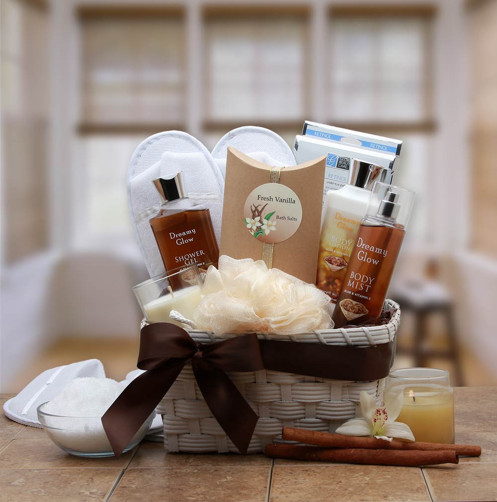  GBDS Vanilla Spa Gift basket- spa baskets for women gift - Multi - Bonton