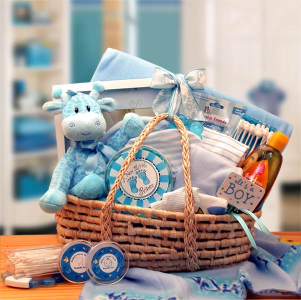  GBDS Our Precious Baby New Baby Carrier - Blue  - baby bath set -  baby boy gift basket - new baby gift basket - baby gift baskets - baby shower gifts - Multi - Bonton