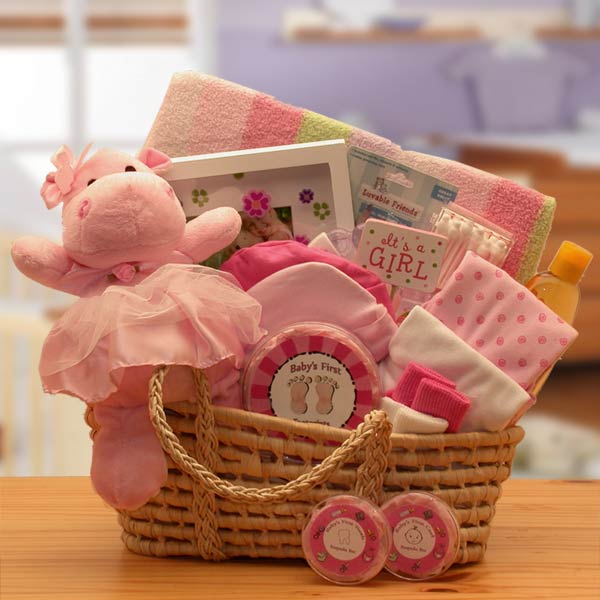  GBDS Our Precious Baby New Baby Carrier - Pink  - baby bath set -  baby girl gifts - new baby gift basket - baby gift baskets - baby shower gifts - Multi - Bonton