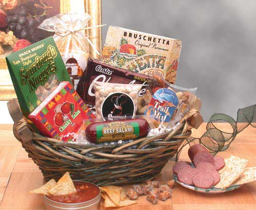  GBDS Classic Snack Gift Basket - snack basket - snack gift basket - Multi - Bonton