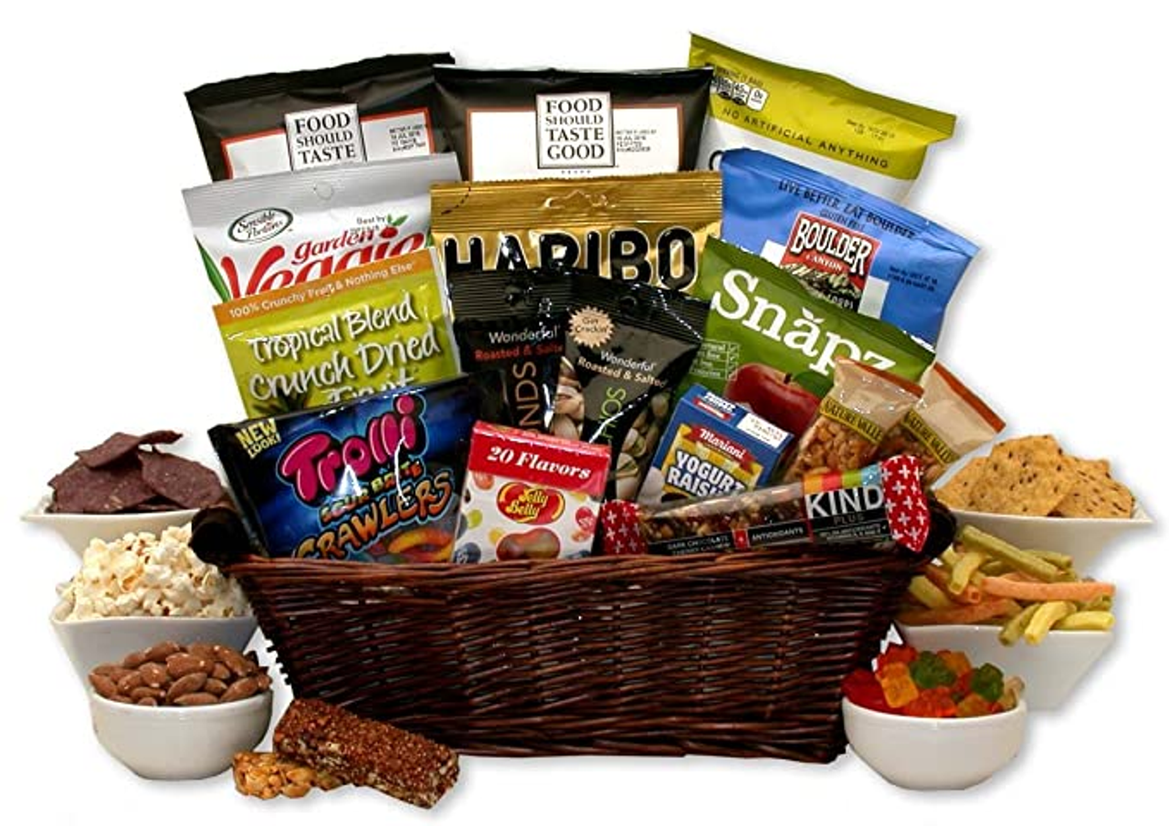  GBDS Gluten Free Snack Gift Basket gluten free basket - Multi - Bonton