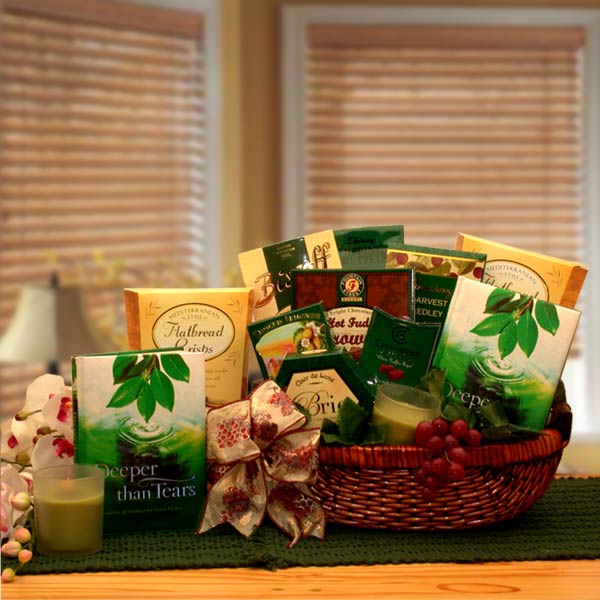  GBDS Deeper Than Tears Condolence Gift Basket - sympathy gift baskets - sympathy baskets - condolences gift basket for loss - Multi - Bonton