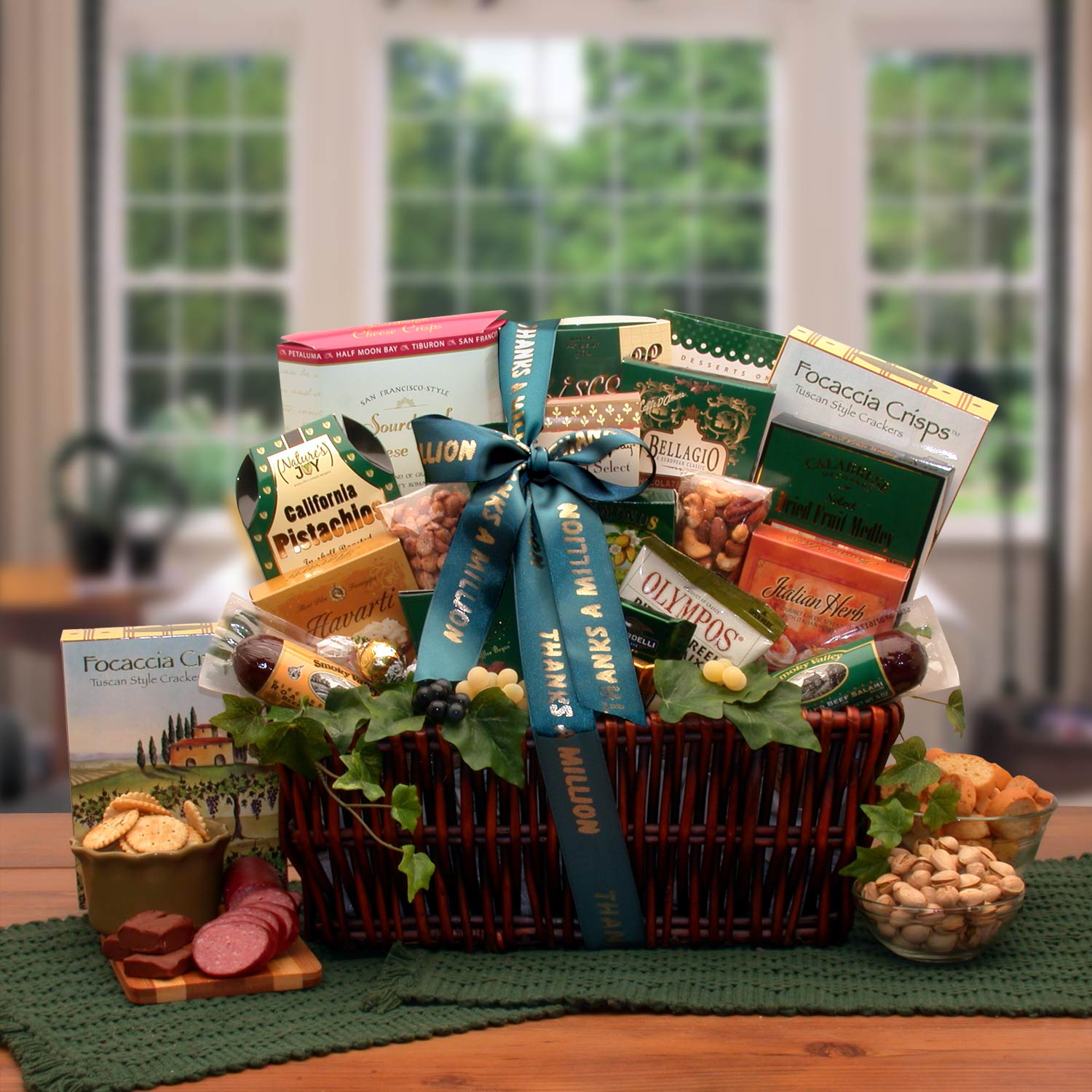  GBDS Many Thanks! Gourmet Gift Basket - corporate gift - thank you gift - Multi - Bonton