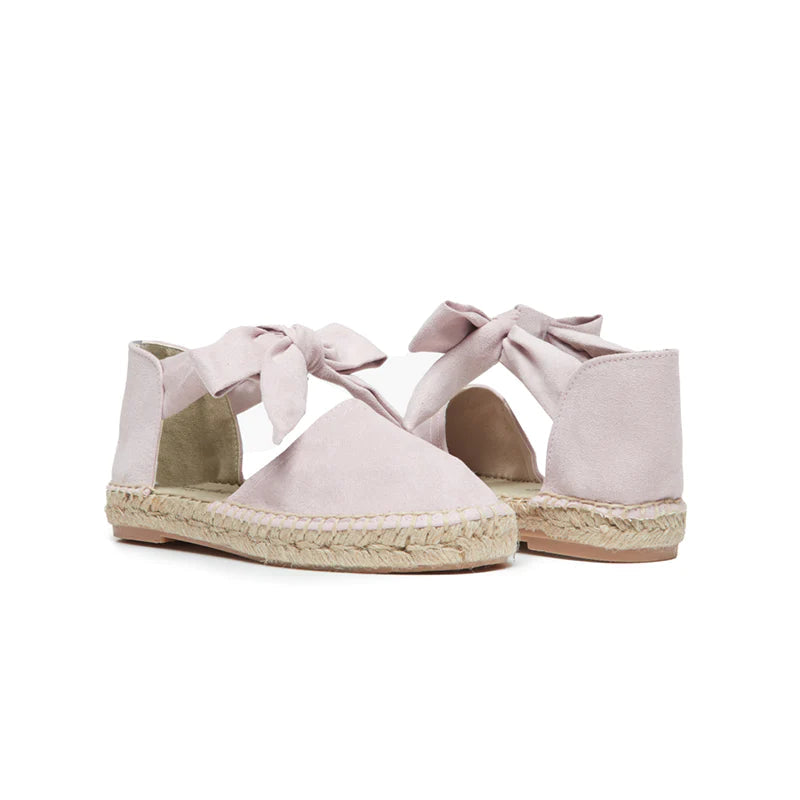  Childrenchic Suede Espadrille - Light Pink - Bonton