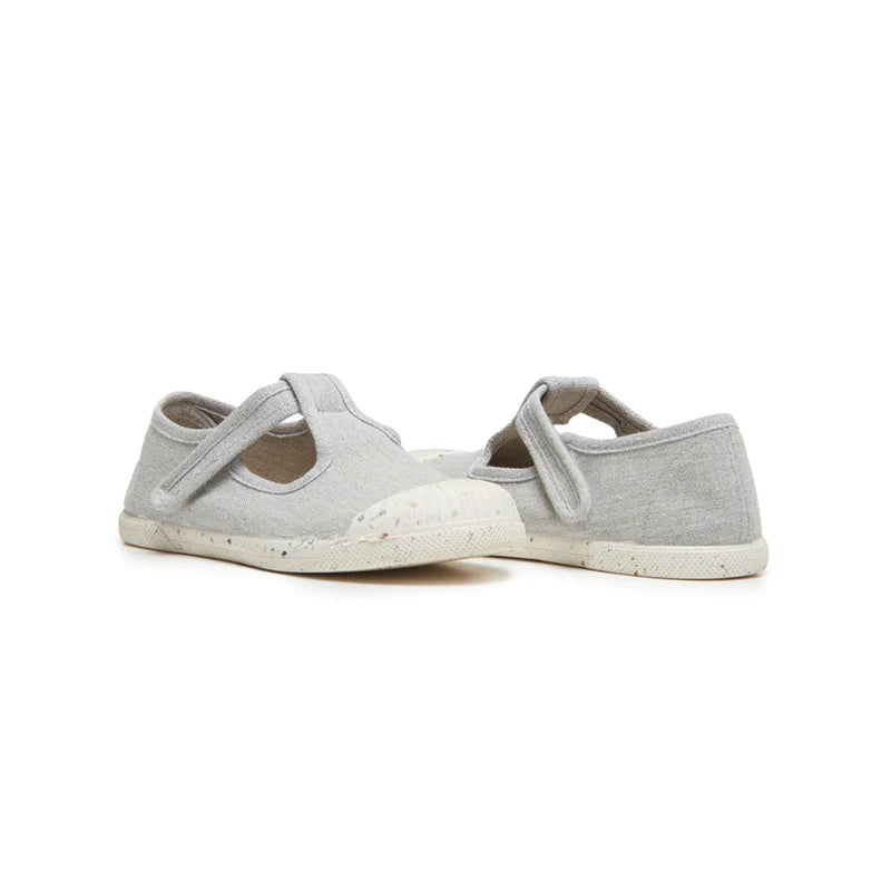  Childrenchic Eco Friendly Band Sneaker - Grey - Bonton