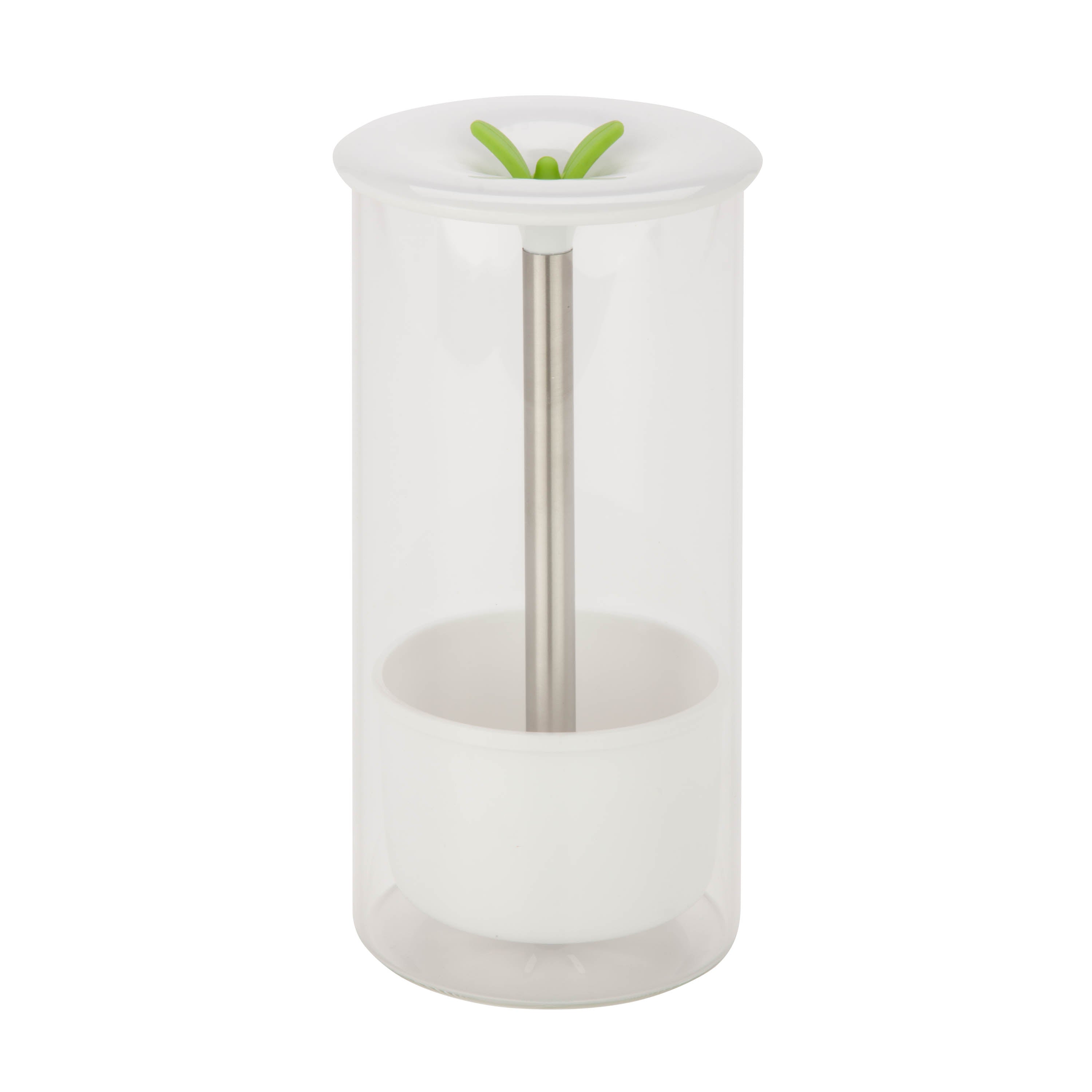  Honey-Can-Do Glass Herb Preserver - White - Bonton