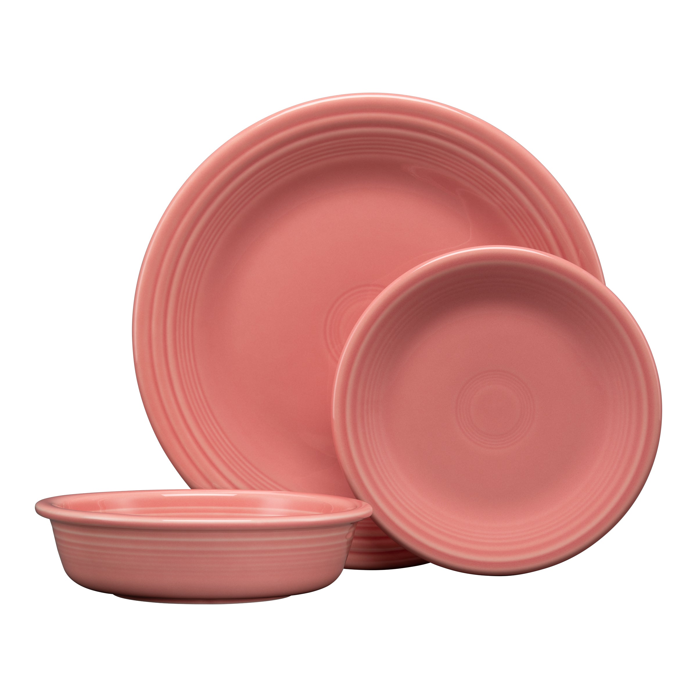  Fiesta Classic 3 Piece Place Setting - Peony - Bonton