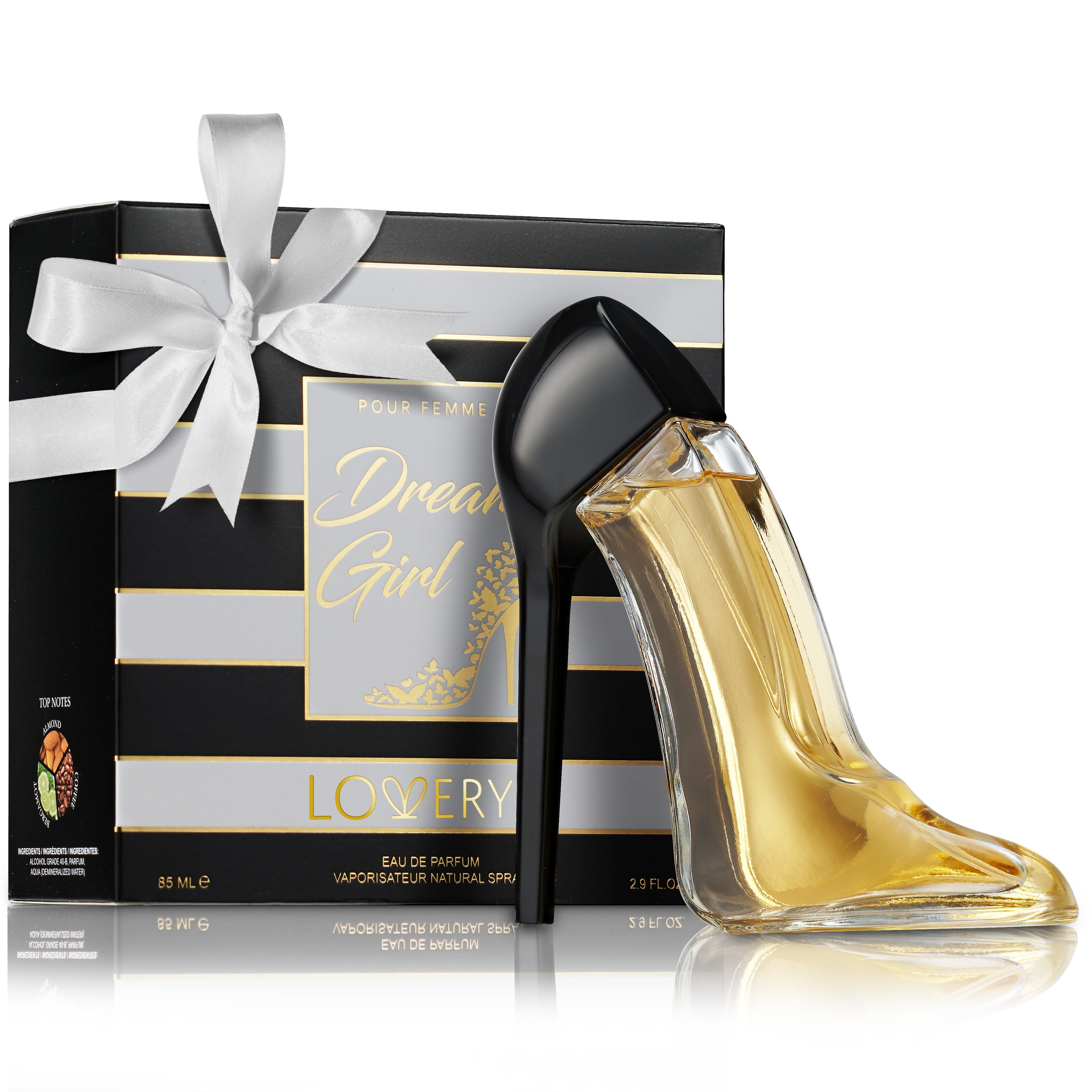  Lovery Womenâ€™s Dream Girl 2.9oz Eau De Parfum Gift Set - Black - Bonton