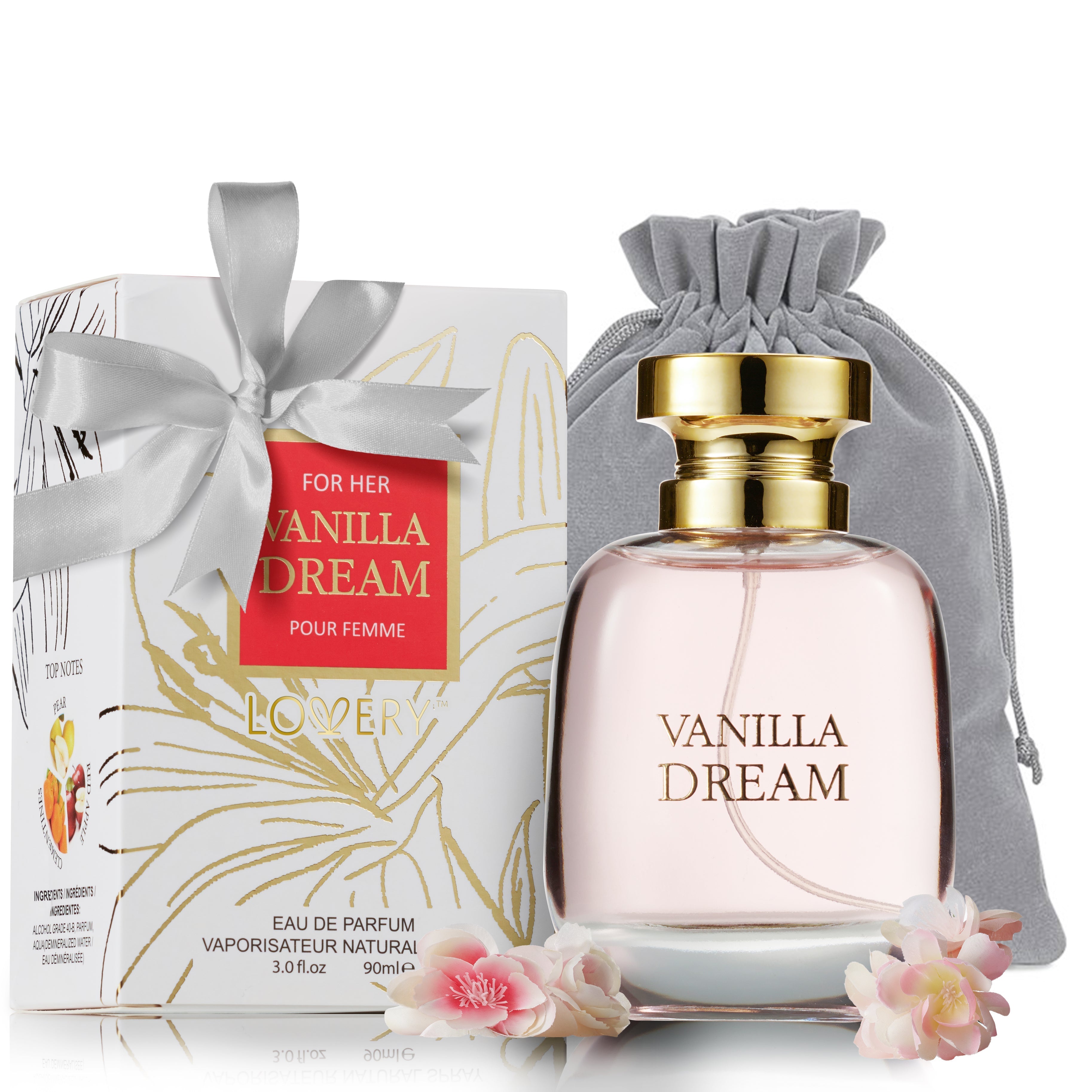  Lovery Womenâ€™s Vanilla Dream 3.4oz Eau De Parfum Gift Set - Pink - Bonton