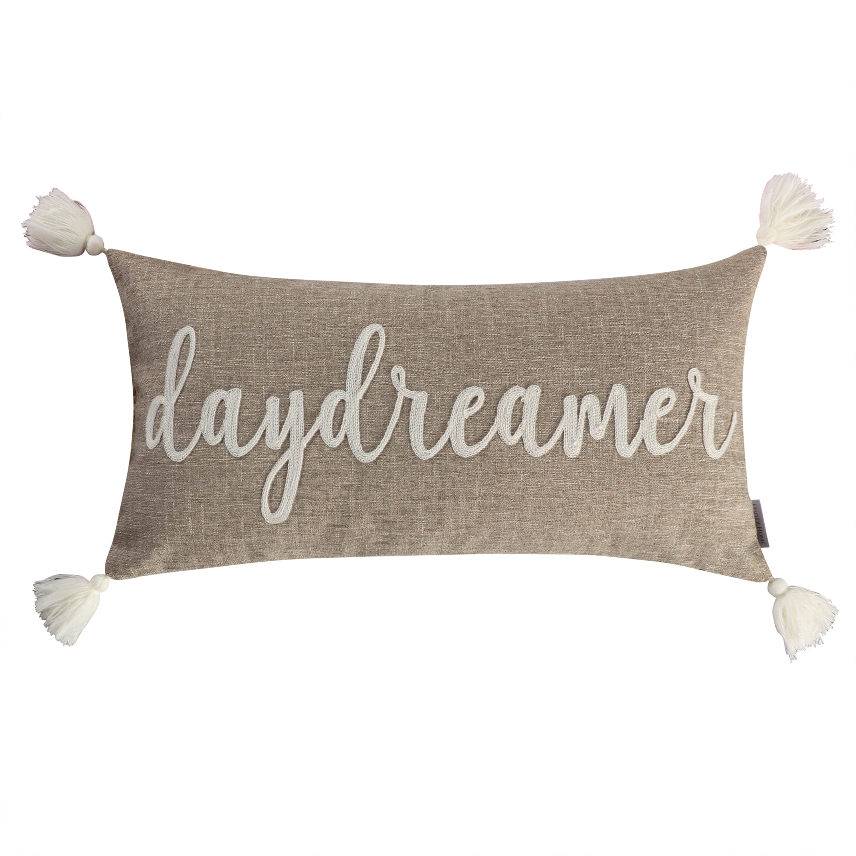  Levtex Home Mills Waffle Daydream Pillow - Taupe - Bonton