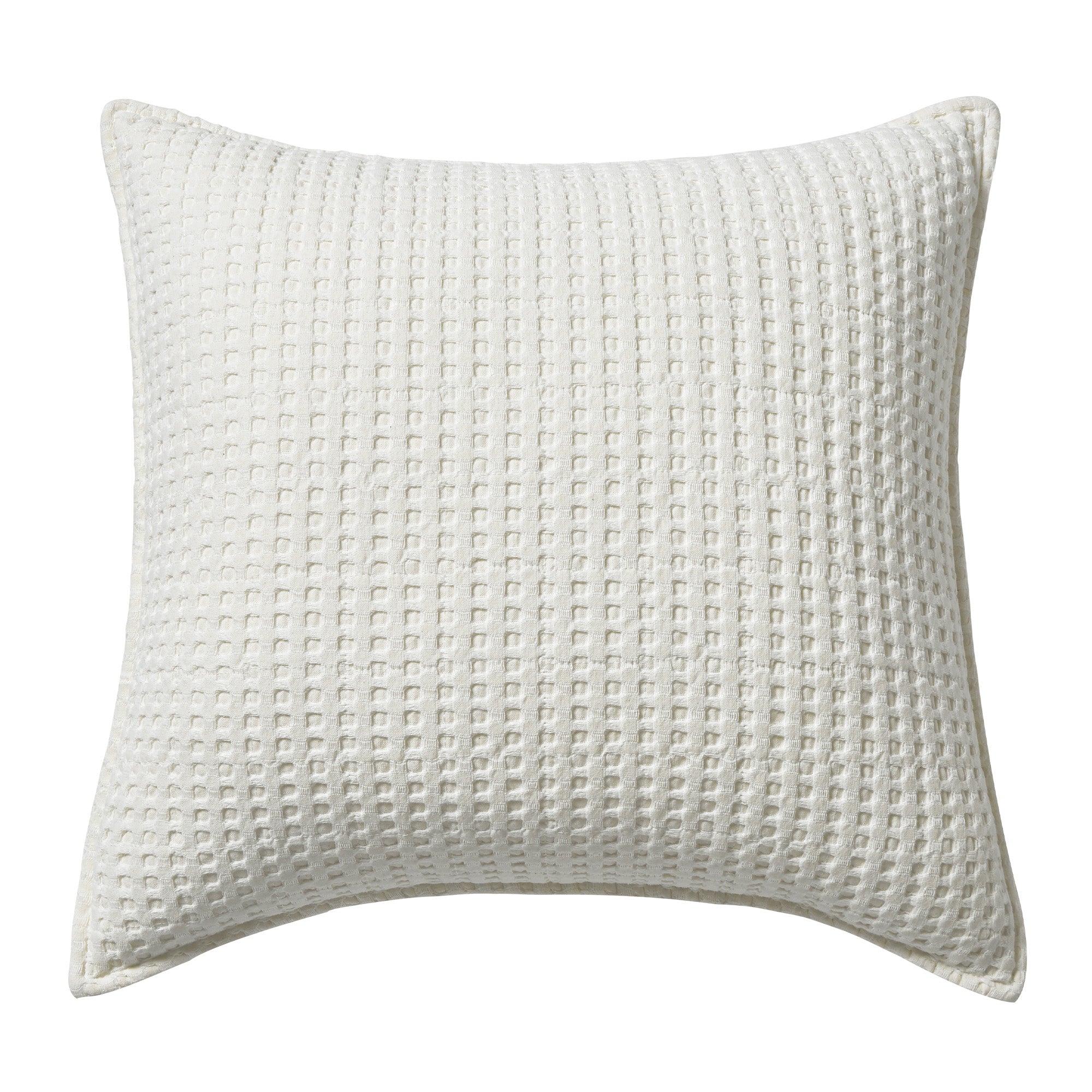  Levtex Home Mills Waffle Square Pillow Cream - Cream - Bonton