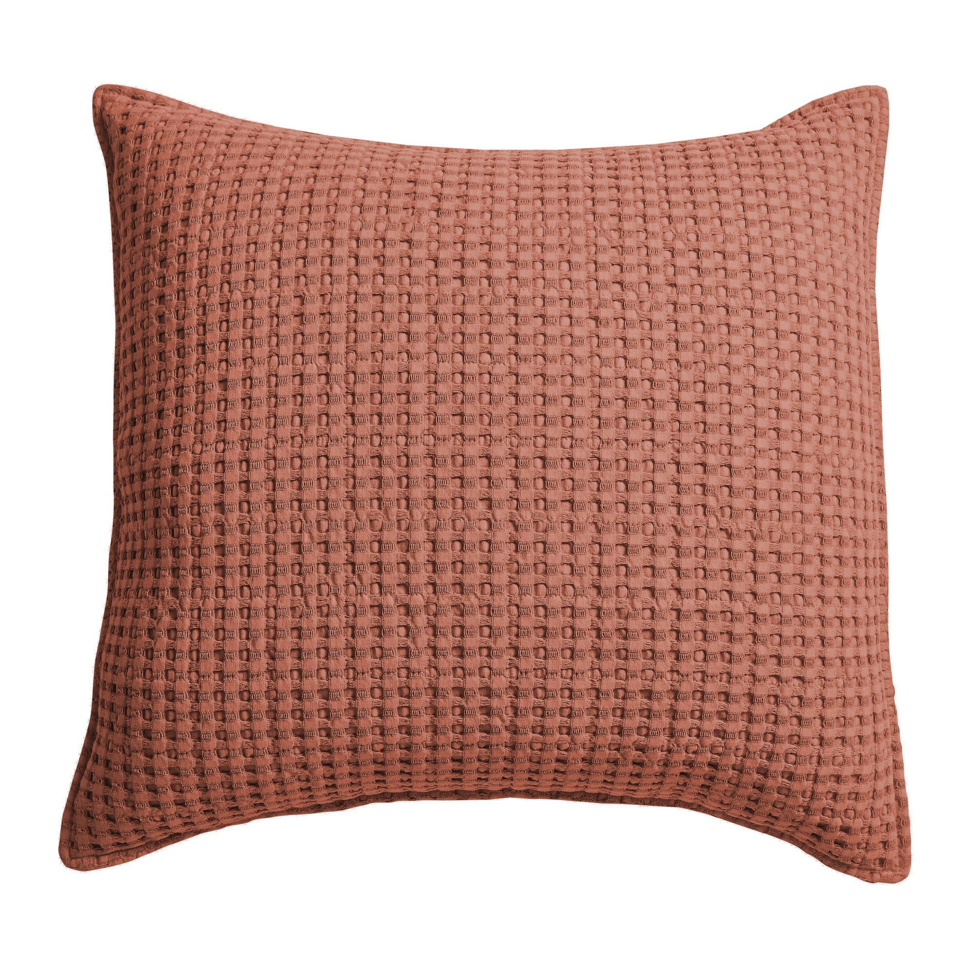  Levtex Home Mills Waffle Square Pillow Clay - Clay - Bonton