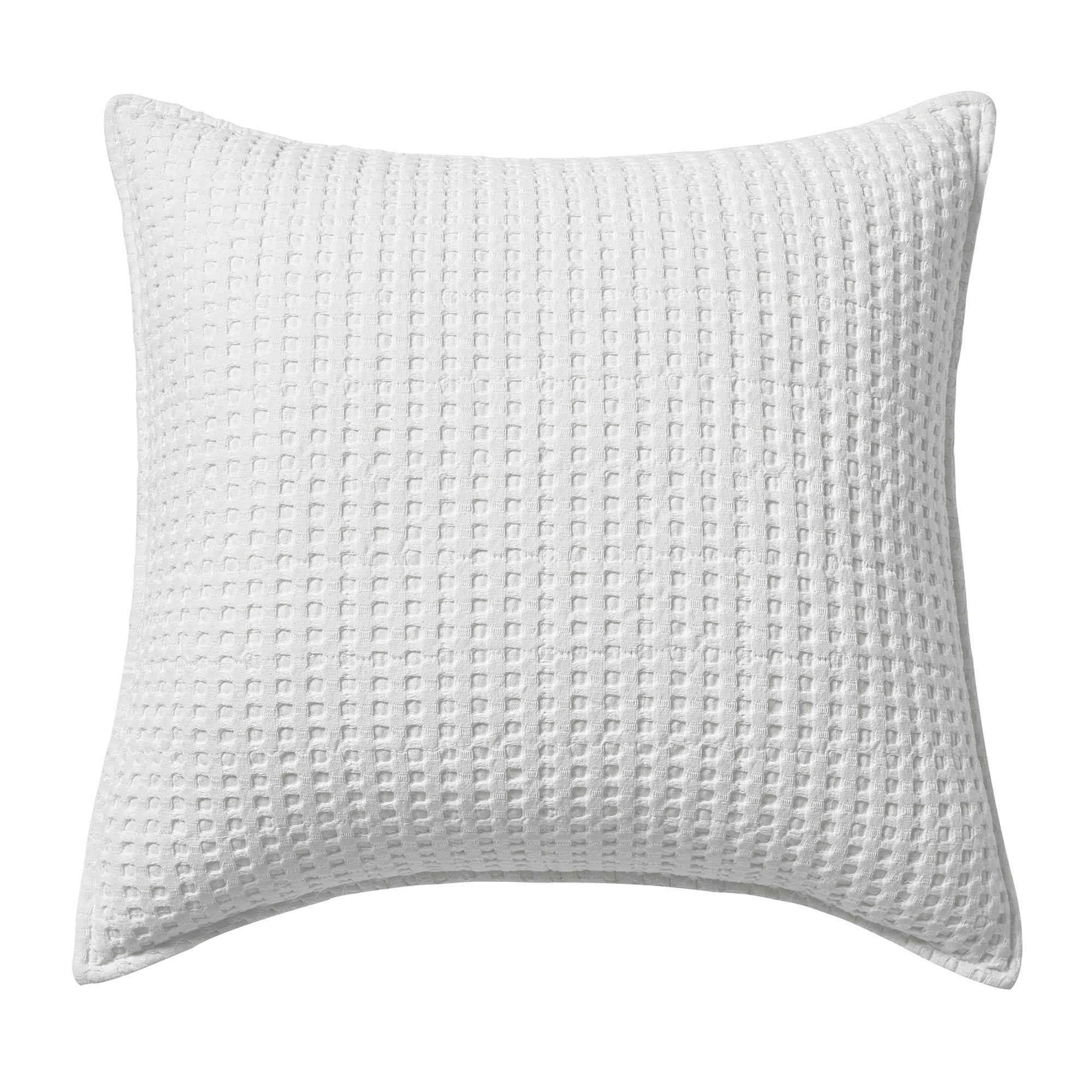  Levtex Home Mills Waffle Square Pillow White - White - Bonton