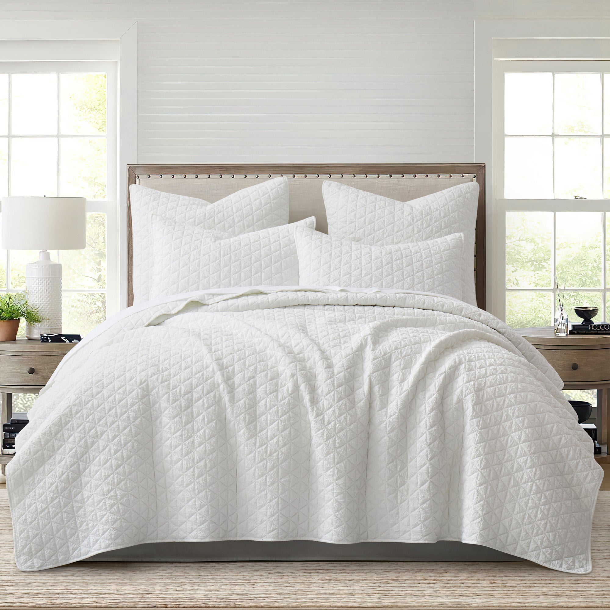  Levtex Home Rowan Quilt Set - White - Bonton