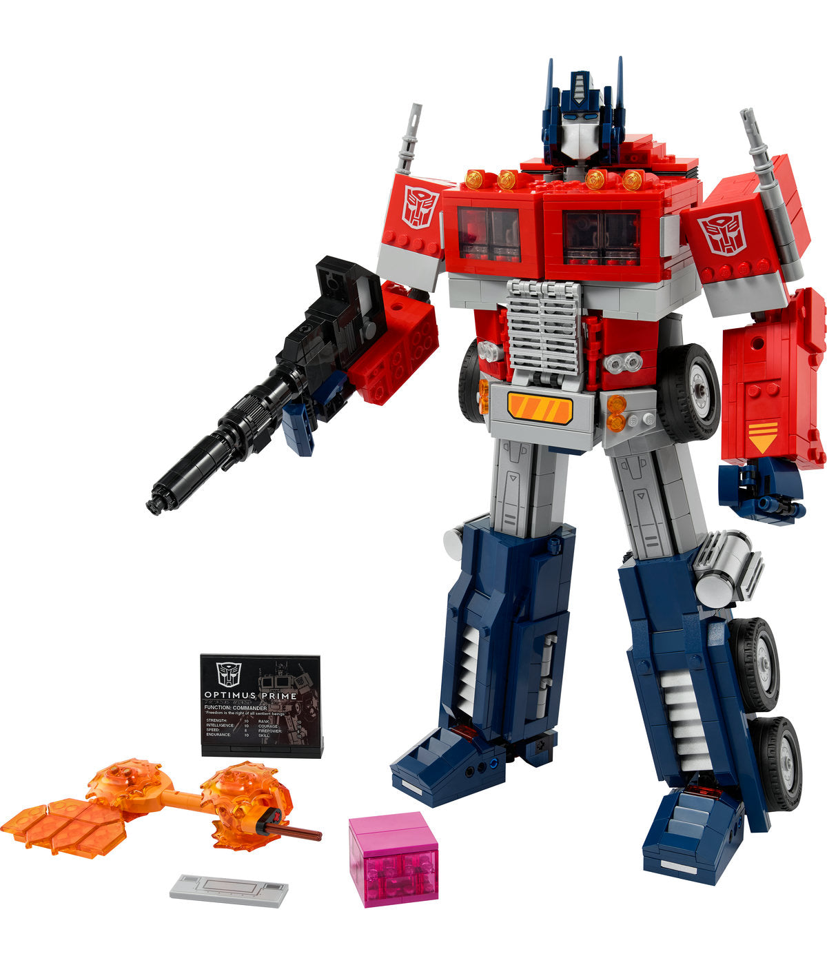 LEGO Optimus Prime 10302 Building Kit (1,508 Pieces)