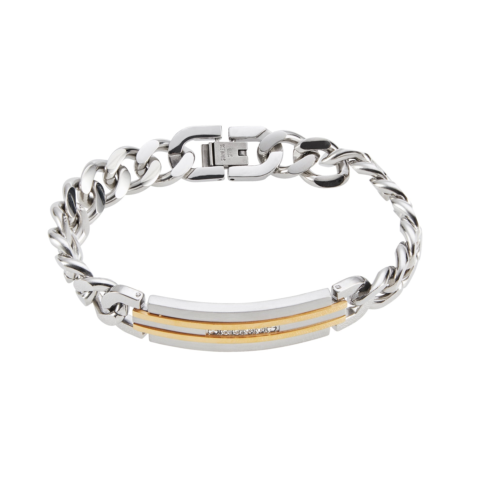  American Exchange American Exchange Chain Bracelet - Gold/Silver - Bonton