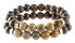  American Exchange American Exchange 2 Piece Bracelet Set - Gold/Brown - Bonton