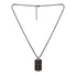  American Exchange American Exchange Cross Wood Necklace 1 - Gunmetal - Bonton