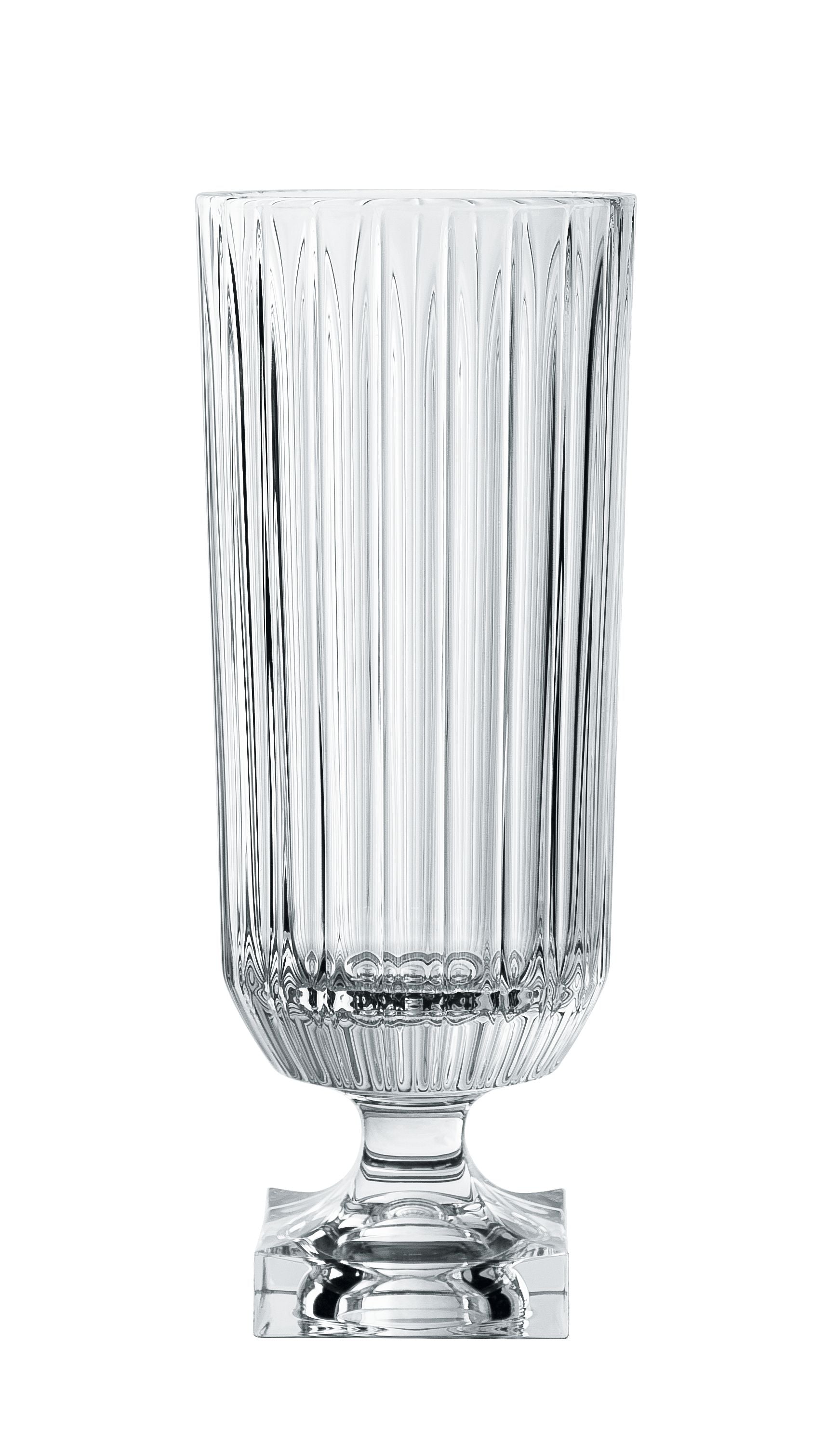  Nachtmann Minerva Crystal Large Vase - Clear - Bonton