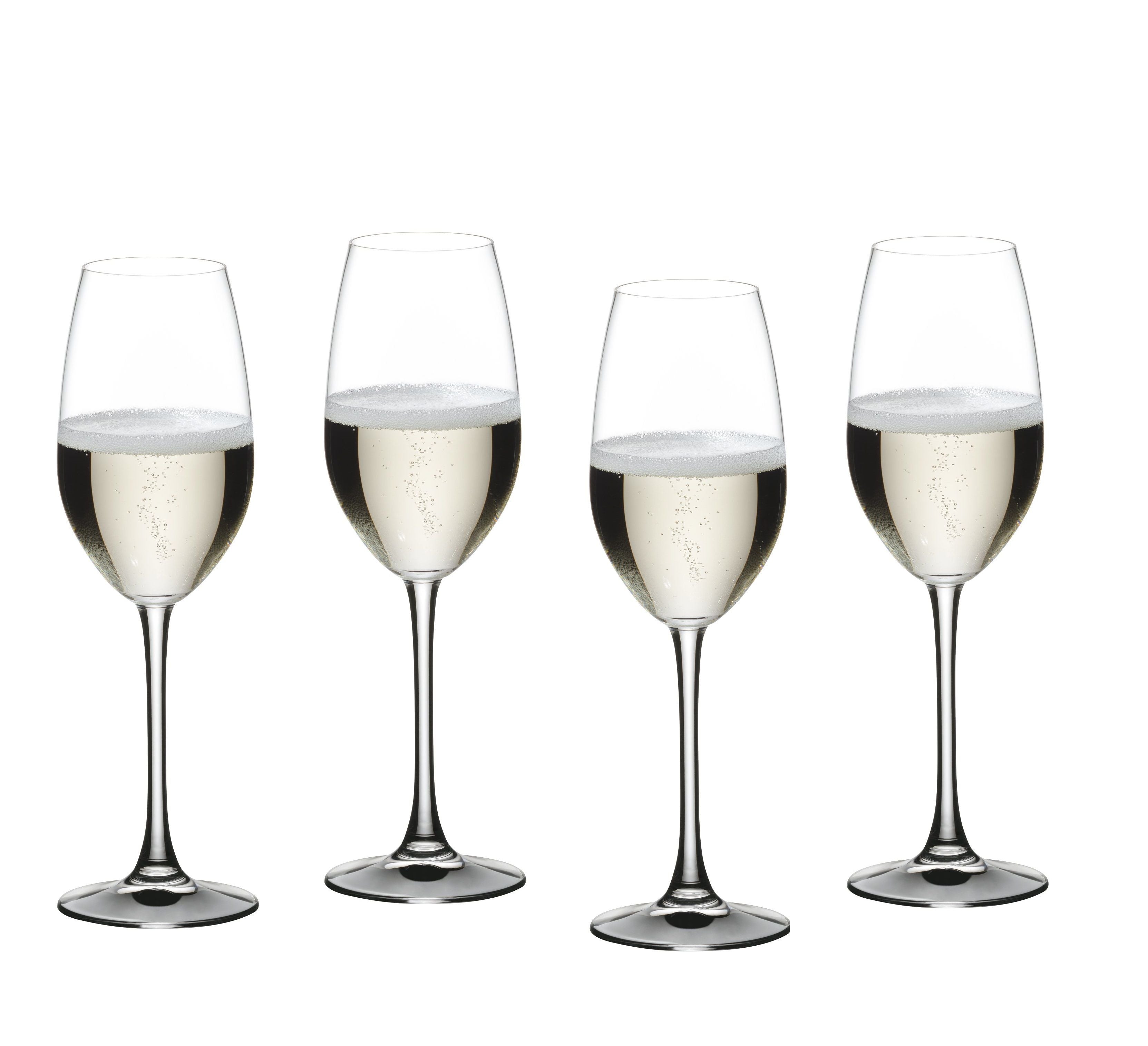  Nachtmann Vivino Champagne Glass Set of 4 - Clear - Bonton