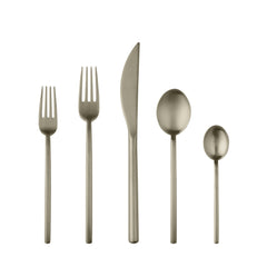 Due Ice Champagne Flatware Set